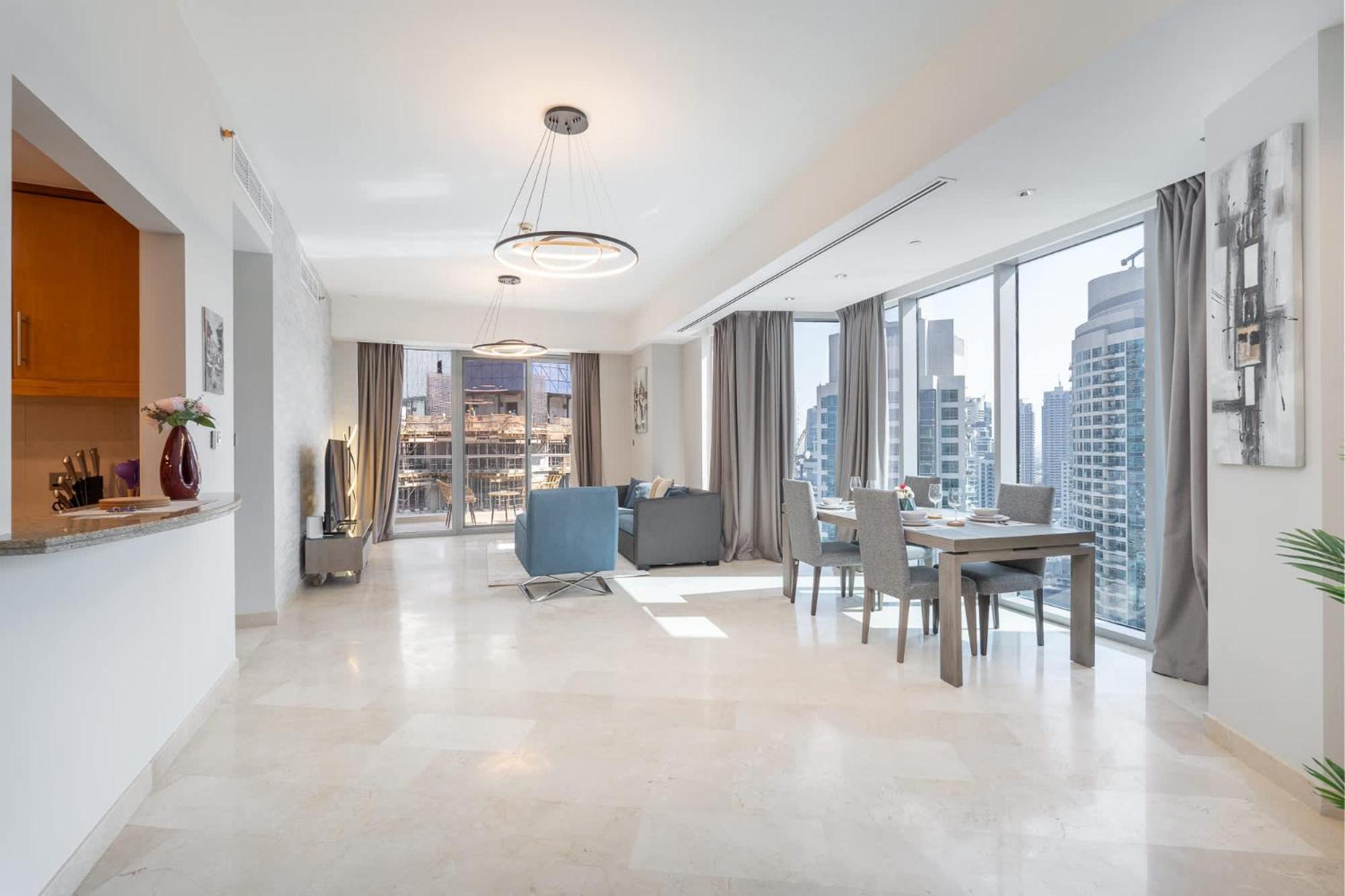 Spacious 2-bedroom Perfect For Family In Marina Dubaï