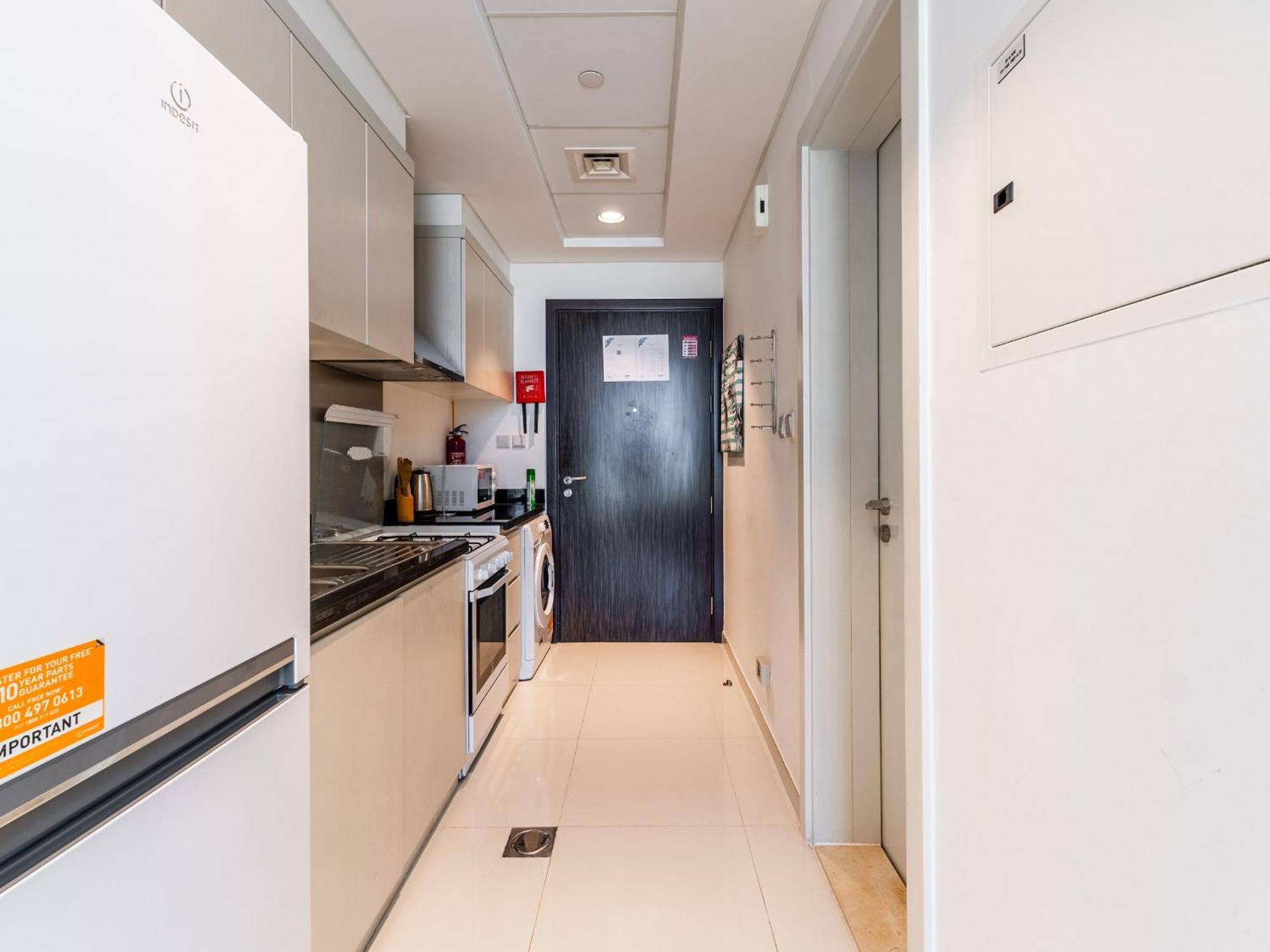 Cozy In Damac Hills - Modern Comfort With Premium Amenities, Managed By Think Realty Apartamento