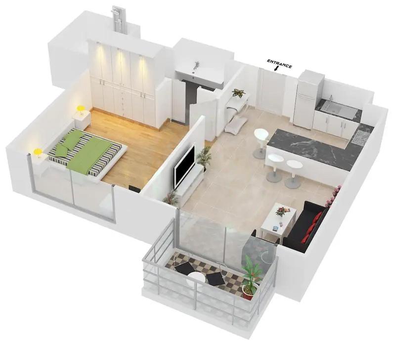 Lux The Jw Marina 2 Appartement Dubaï