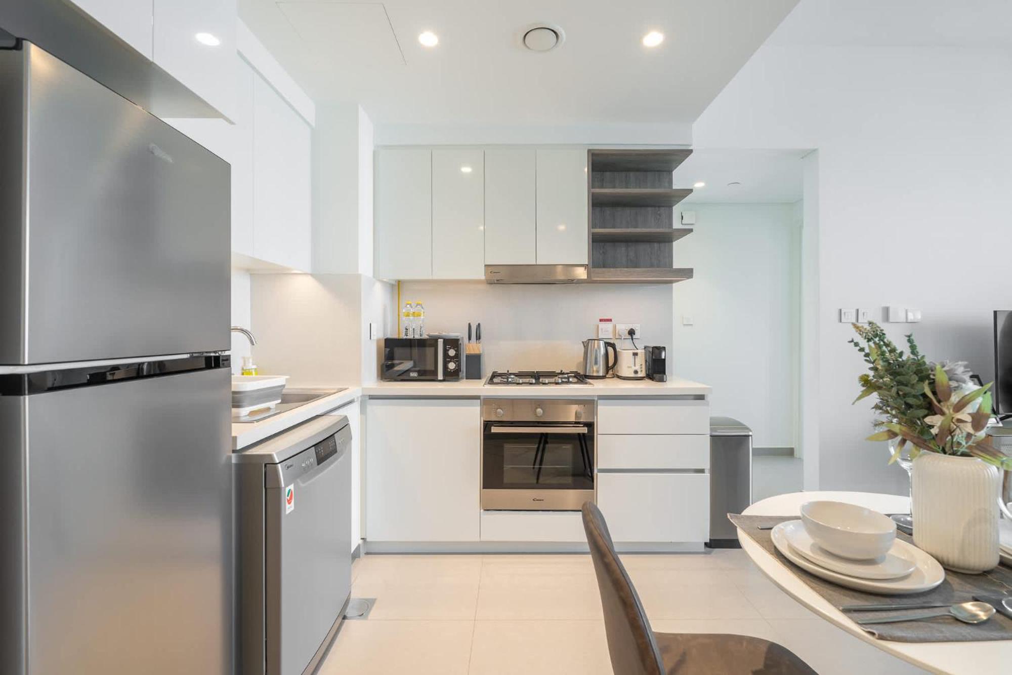 Modern 1-bedroom Perfect For Family In Downtown With Skyline Views * Dubaï