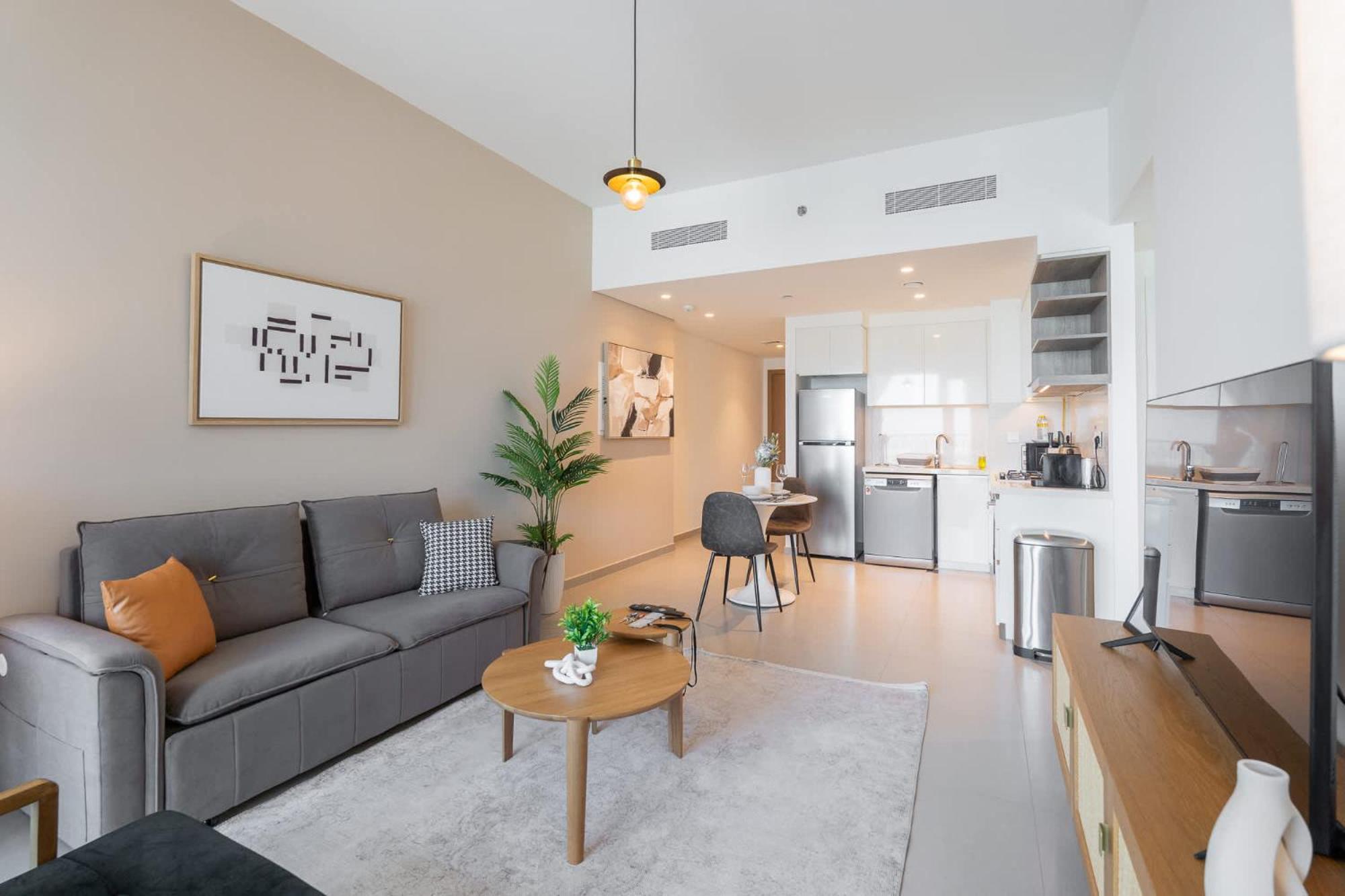 Modern 1-bedroom Perfect For Family In Downtown With Skyline Views * Dubaï