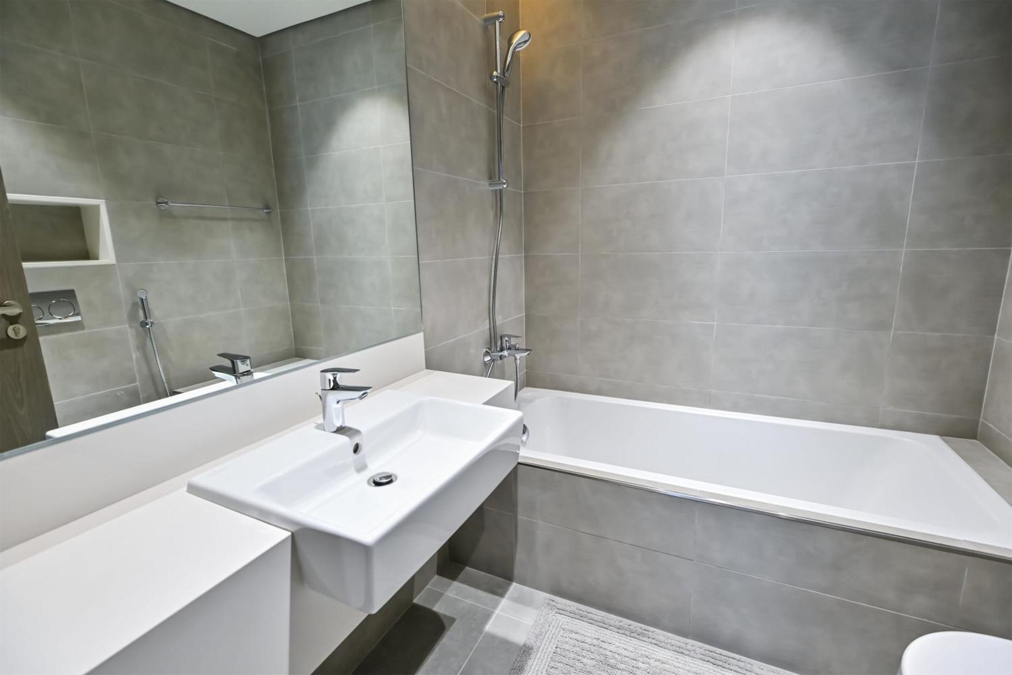 Chic Retreat 1br In District One Meydan Lejlighed Dubai