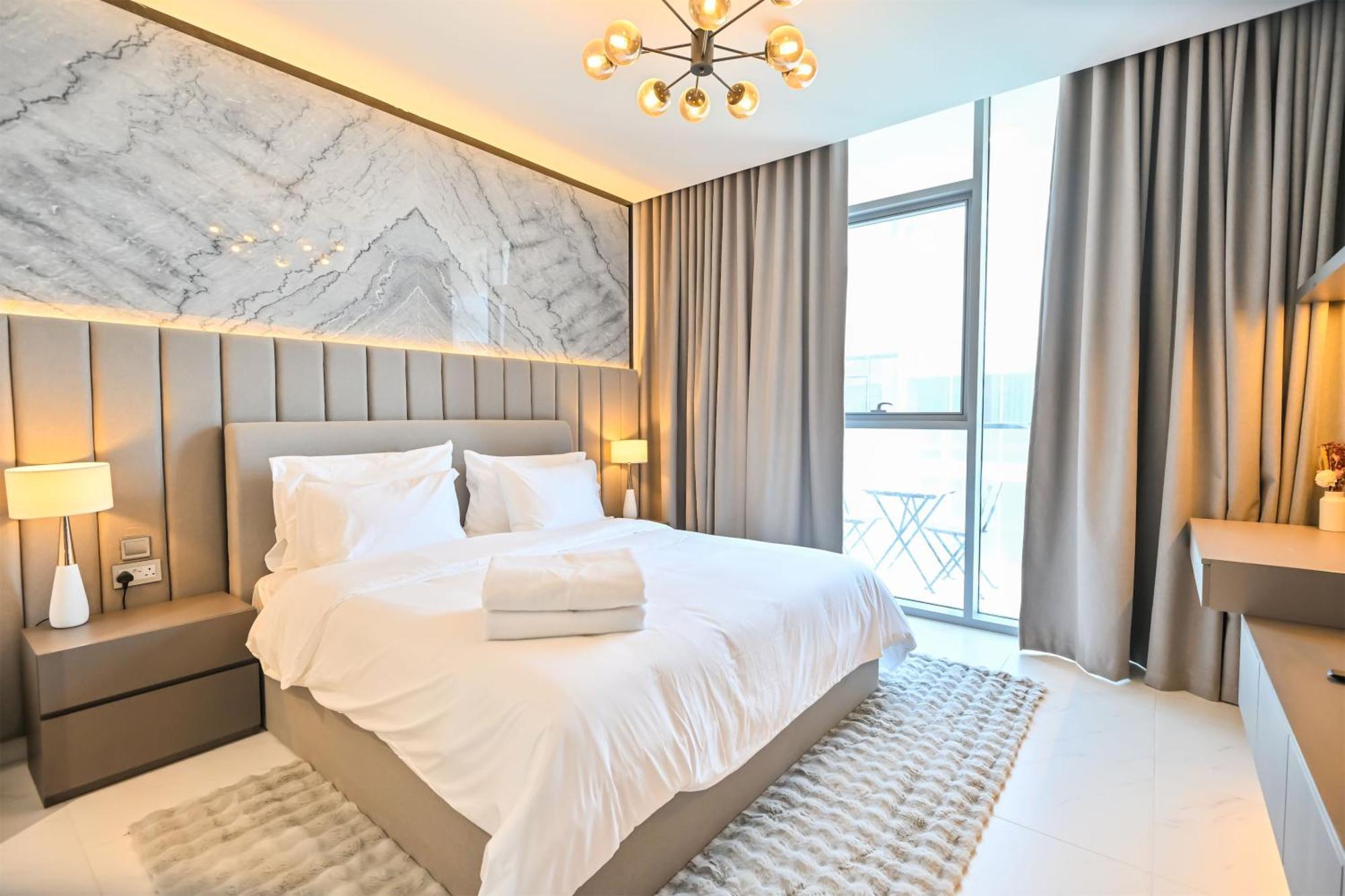 Spacious 1br Burj Khalifa Views In District One Meydan Dubaï