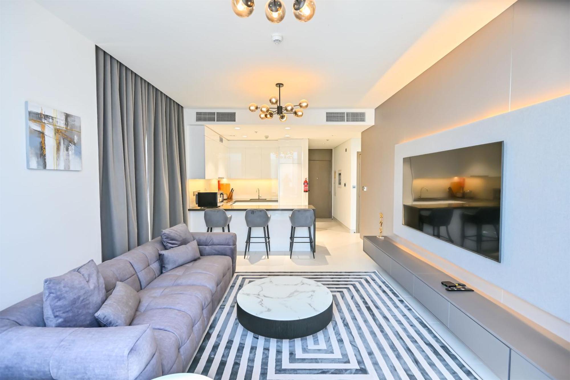Appartement Spacious 1br Burj Khalifa Views In District One Meydan Dubaï