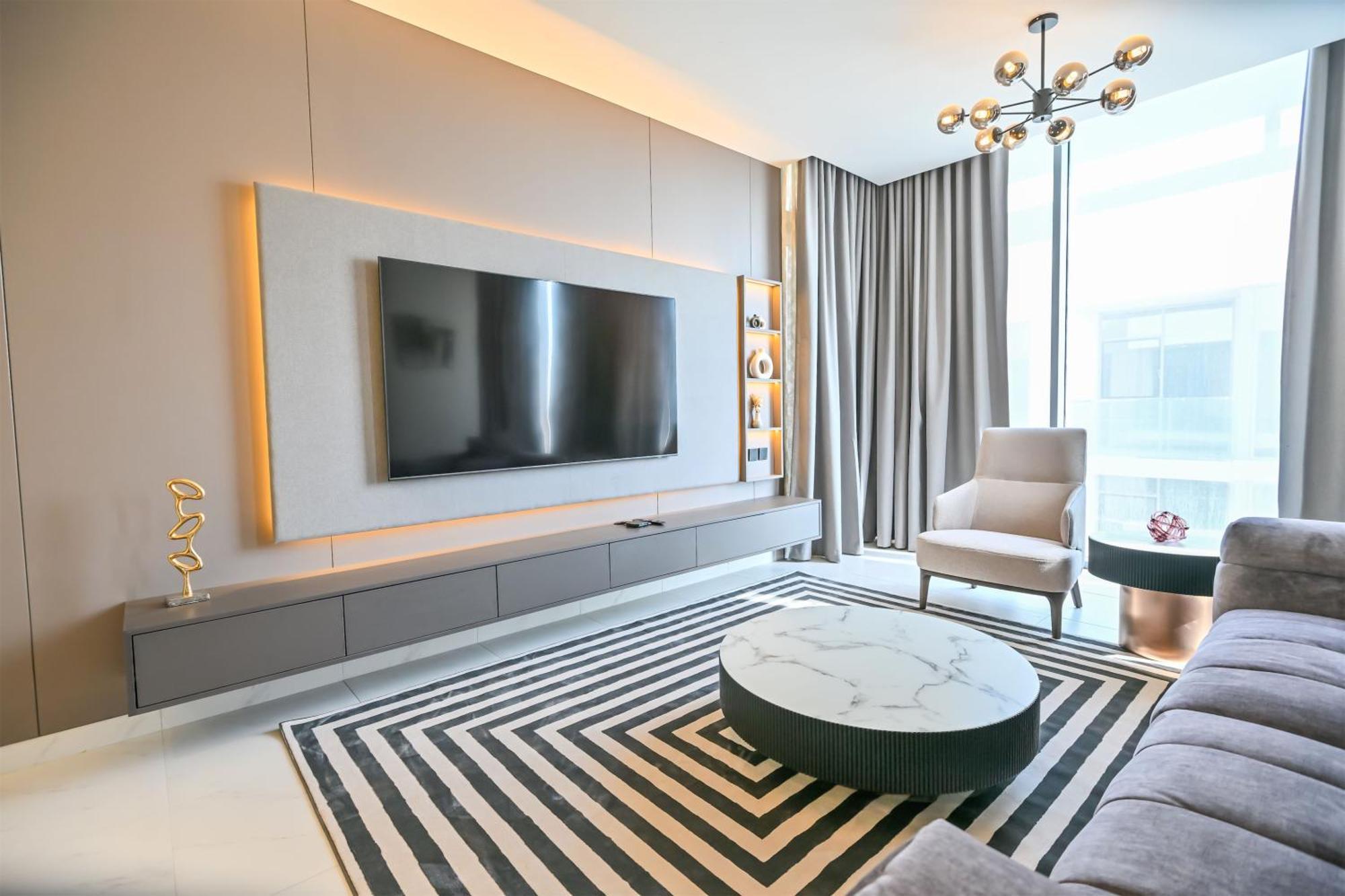 Spacious 1br Burj Khalifa Views In District One Meydan Appartement