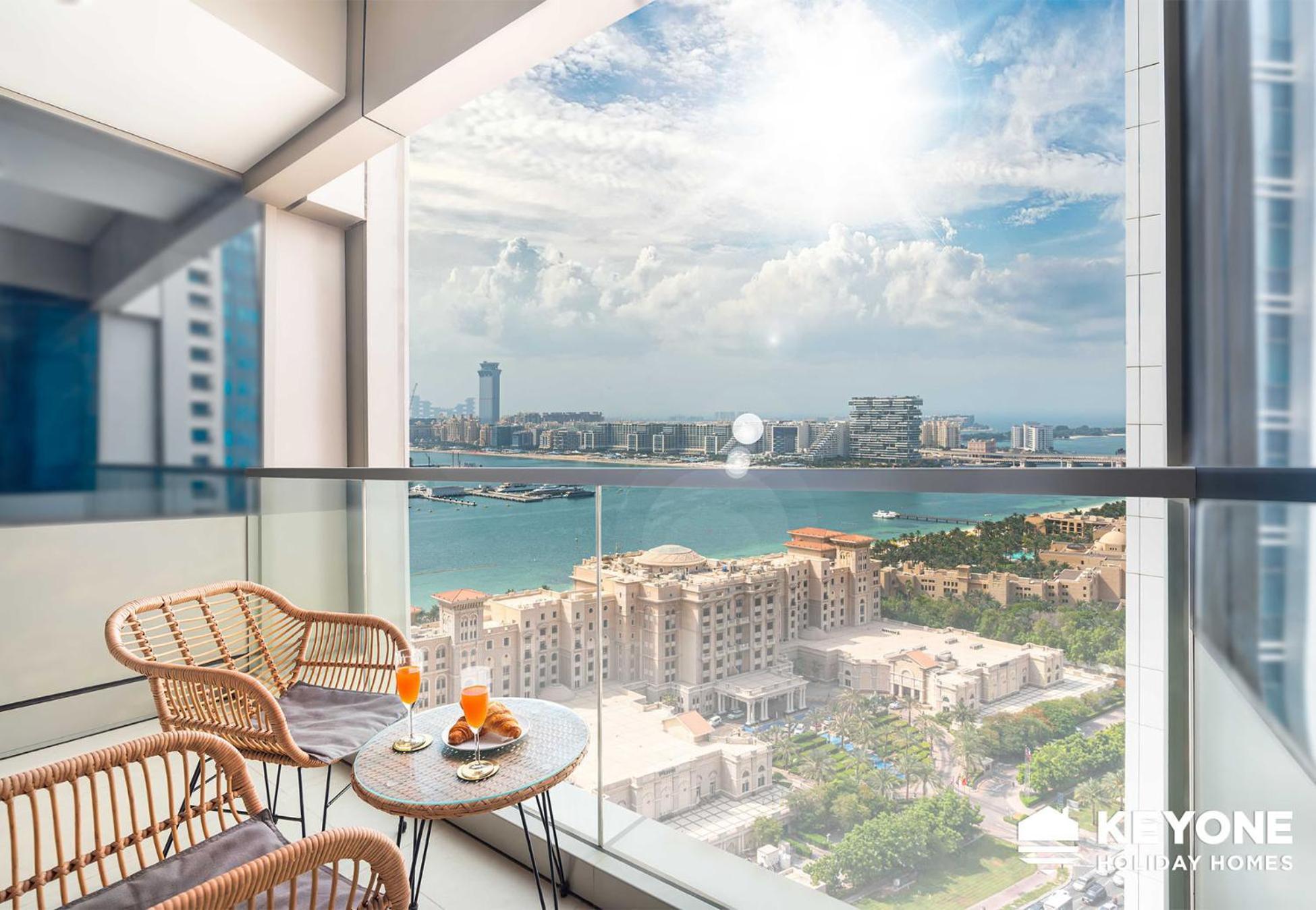 Fascinating Ocean Views In A One Bedroom * Dubaï
