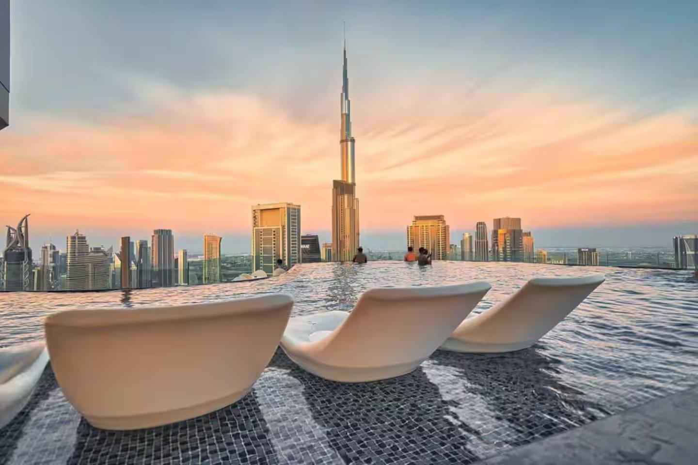 Appartement Sky-high 2br - Infinity Pool & Burj Khalifa Views *