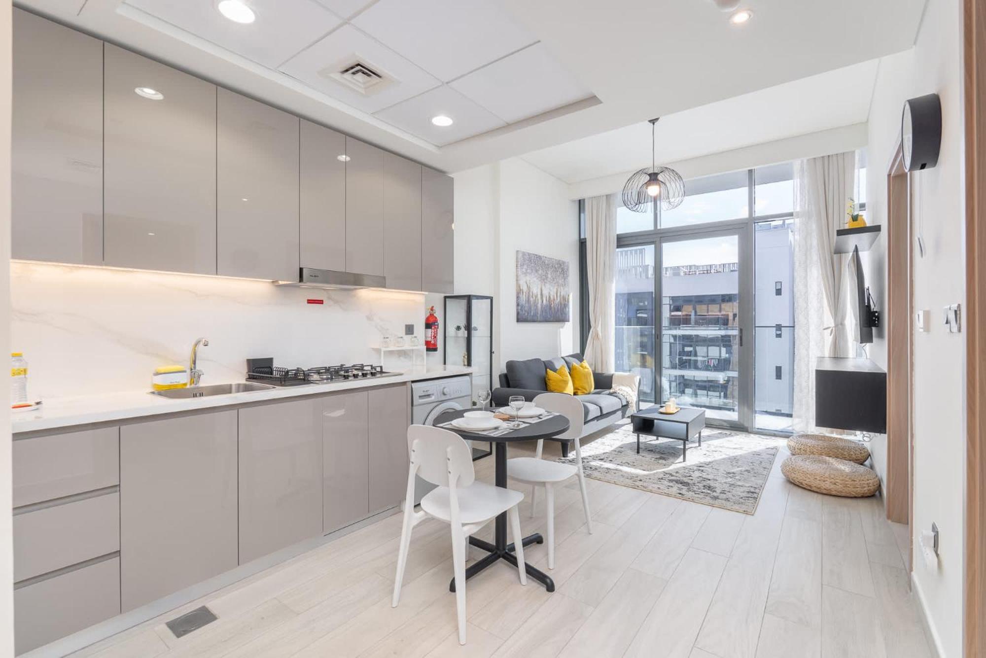 Appartement 1 Bedroom And A Marvelous Flat In Azizi Riviera 26 Dubaï