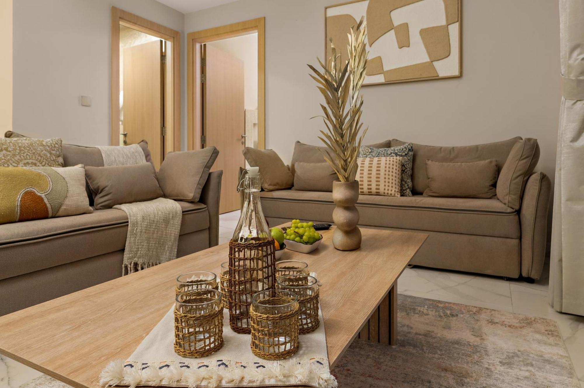 Appartement Stunning Waterfront Burj Views With Pool & Gym, Sleeps 6