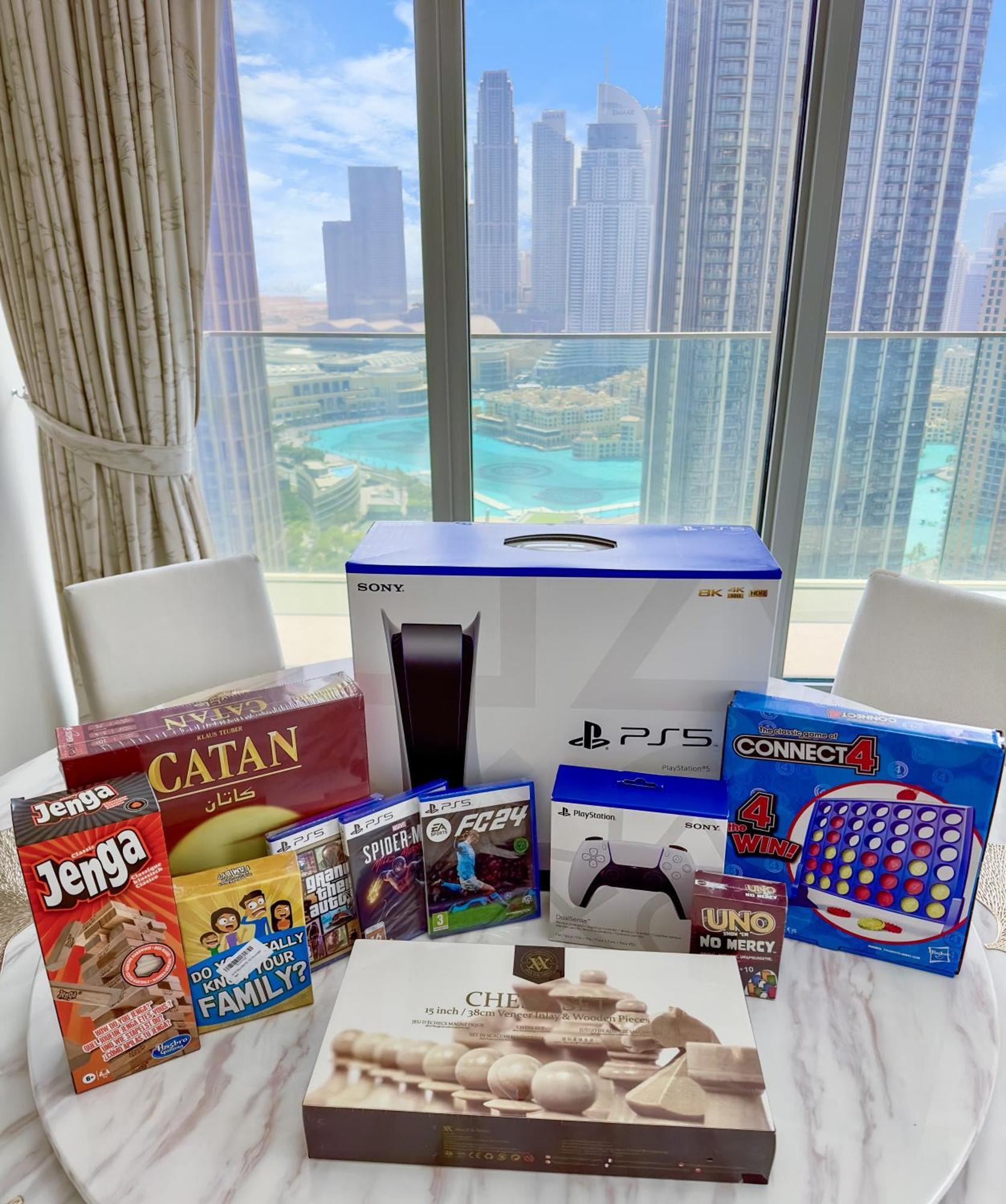 Incredible View - Fountain Show - 4br - Ps5 And Games Lejlighed Dubai