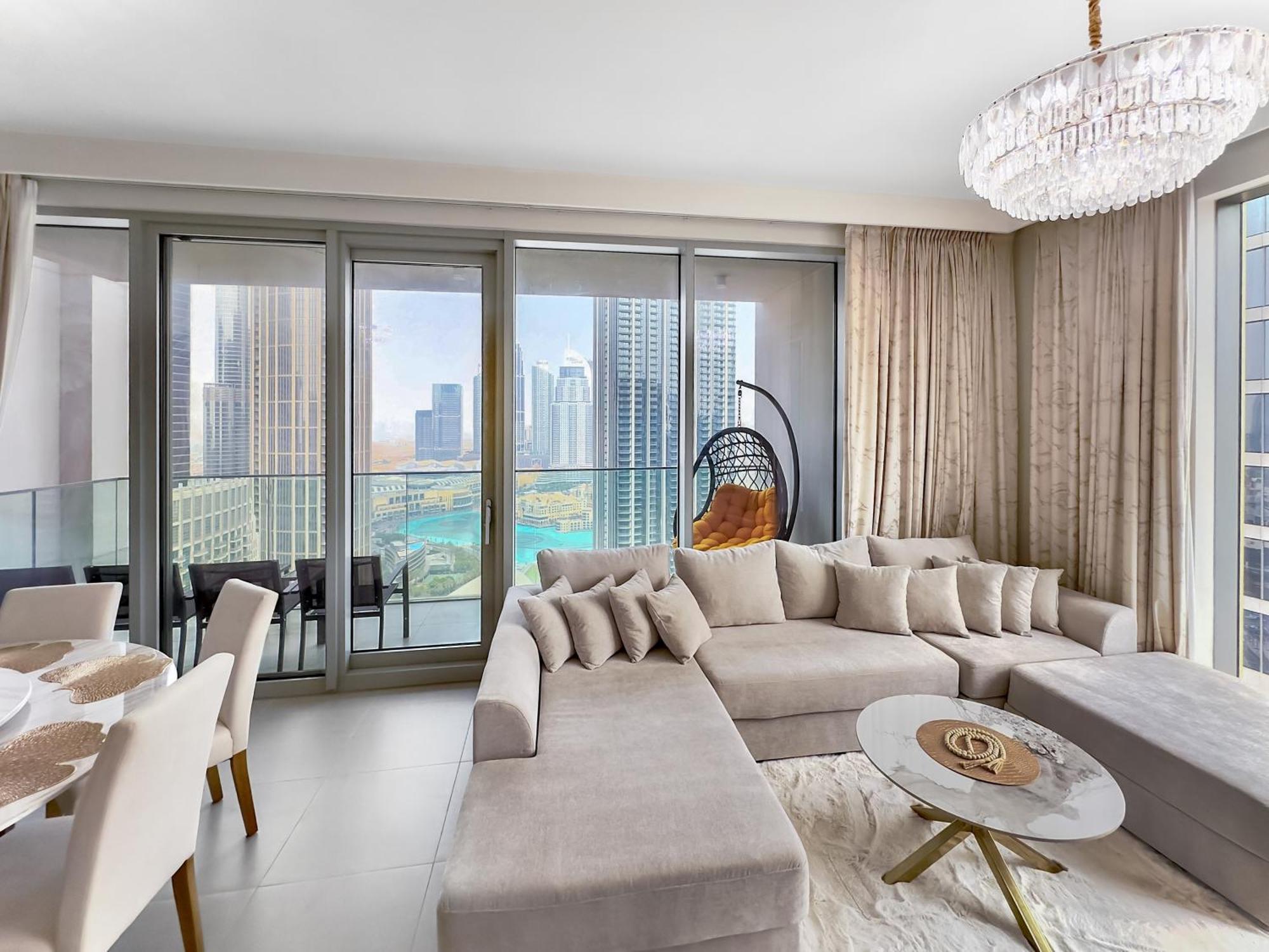 Incredible View - Fountain Show - 4br - Ps5 And Games Lejlighed Dubai