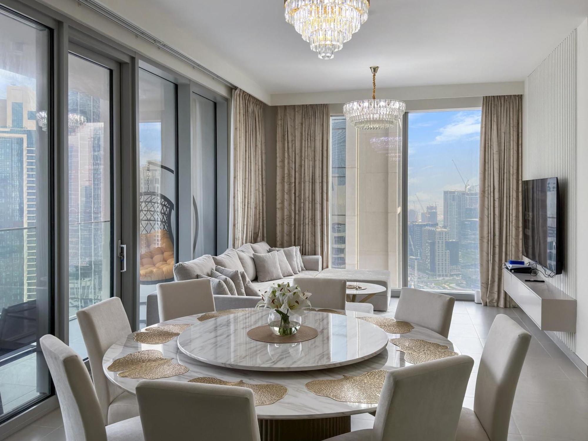 Incredible View - Fountain Show - 4br - Ps5 And Games Lejlighed Dubai