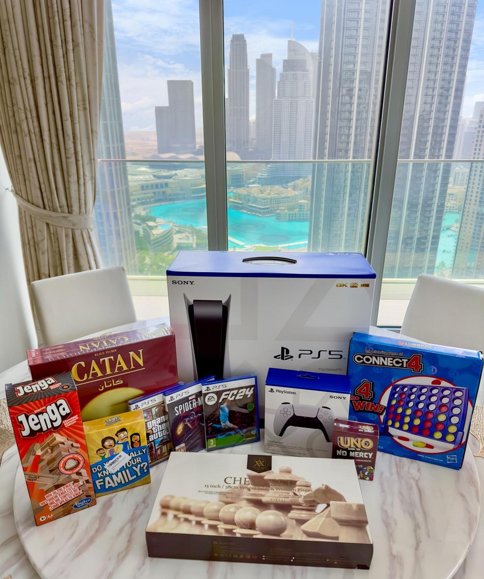 Incredible View - Fountain Show - 4br - Ps5 And Games Lejlighed Dubai