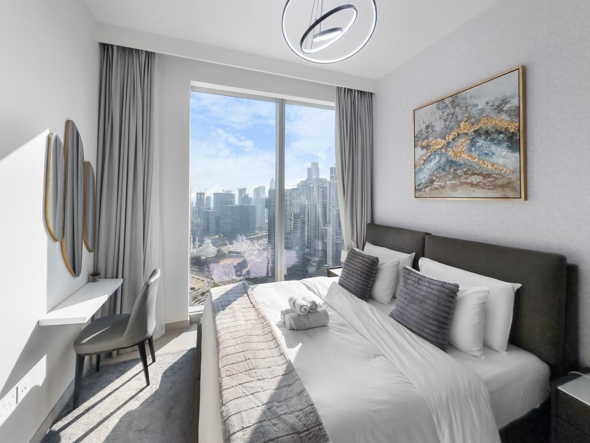 Incredible View - Fountain Show - 4br - Ps5 And Games Apartamento Dubái