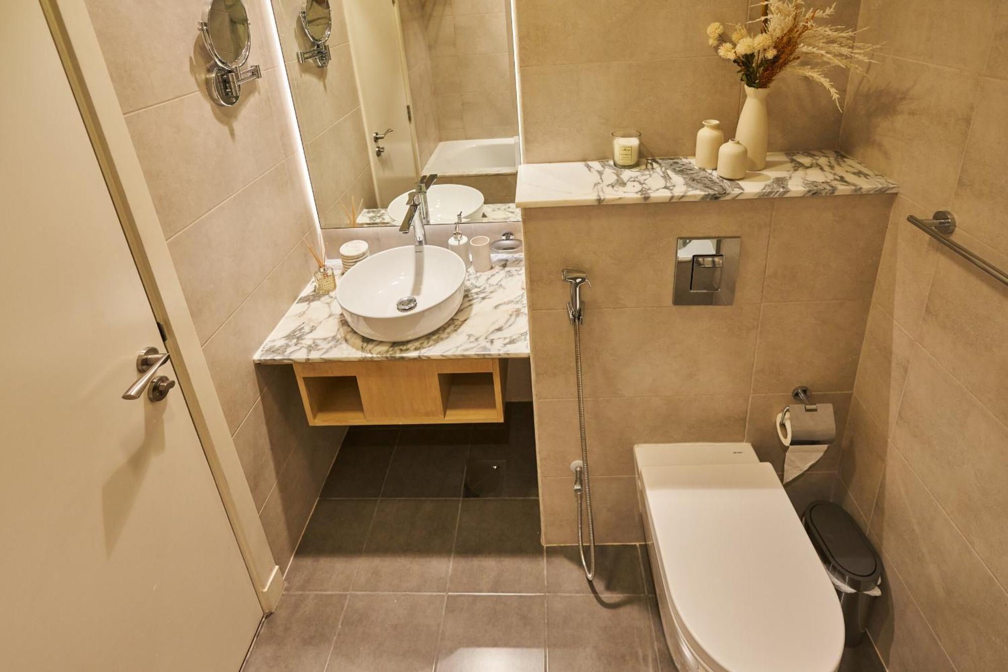 2bd - 6 Guests - 59th Floor, Burj Views 64th Floor Infinity Pool Apartamento Dubái