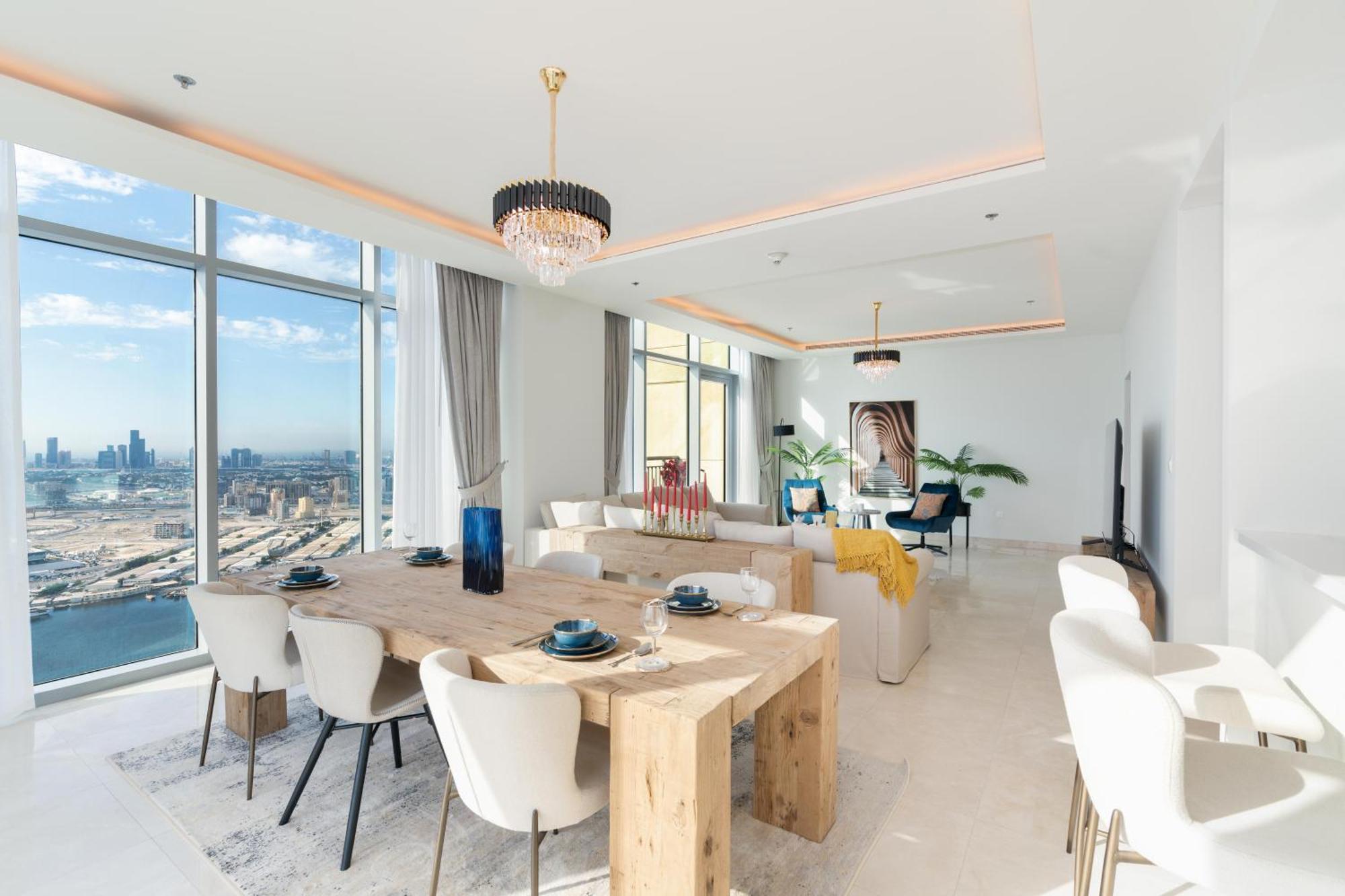Holiday Boulevard - Luxury 3Br Penthouse With Burj Khalifa And Creek Views *