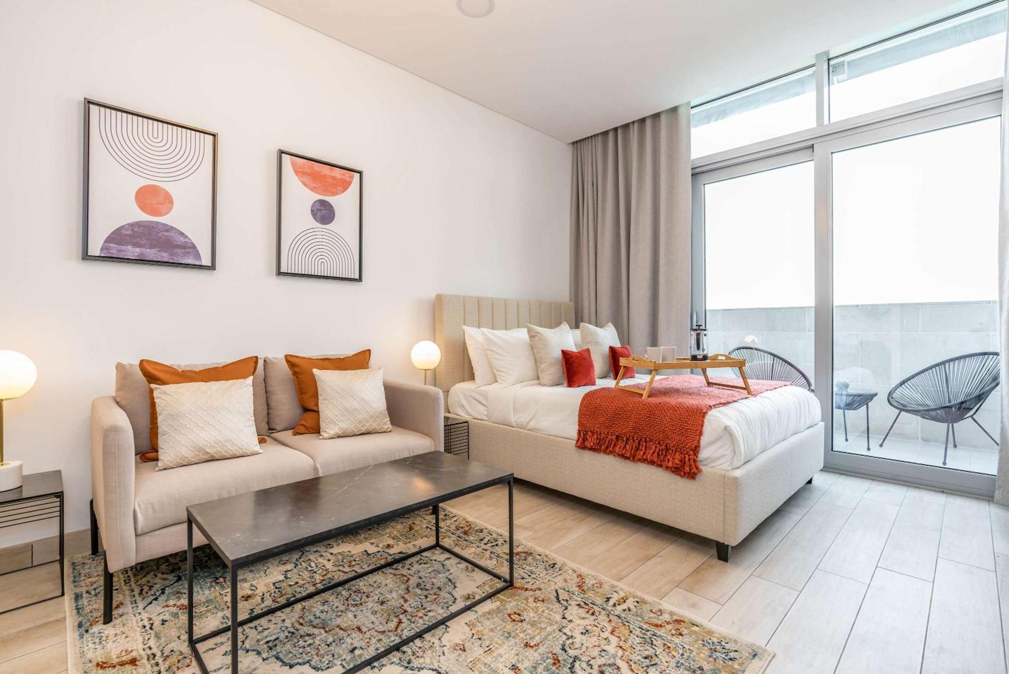 Apartemen Silkhaus In Difc With Burj Khalifa View, Pool & Gym *