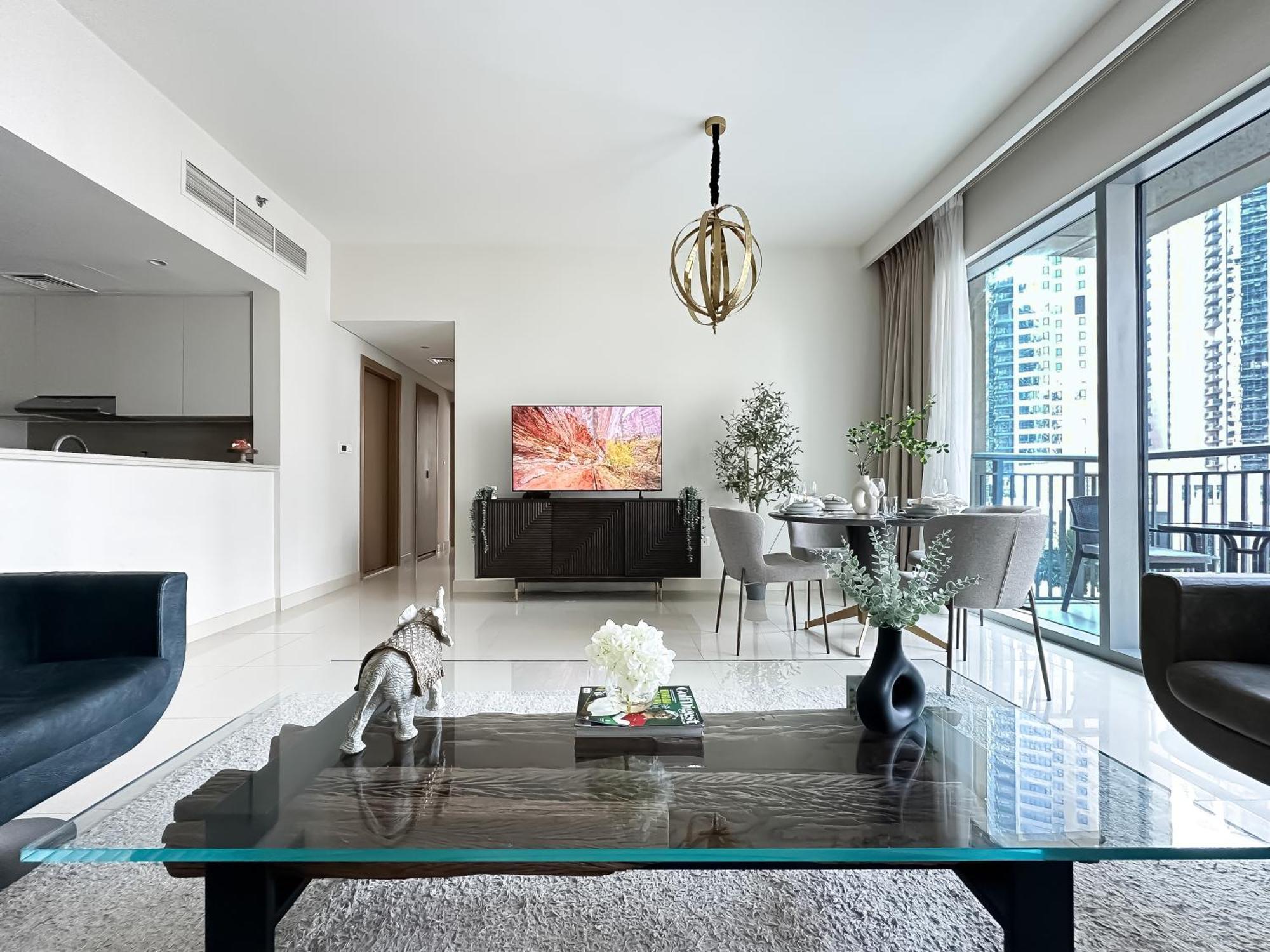 Appartement Trophy Lux 2br Creek Harbour With Iconic Burj Khalifa Views Dubaï