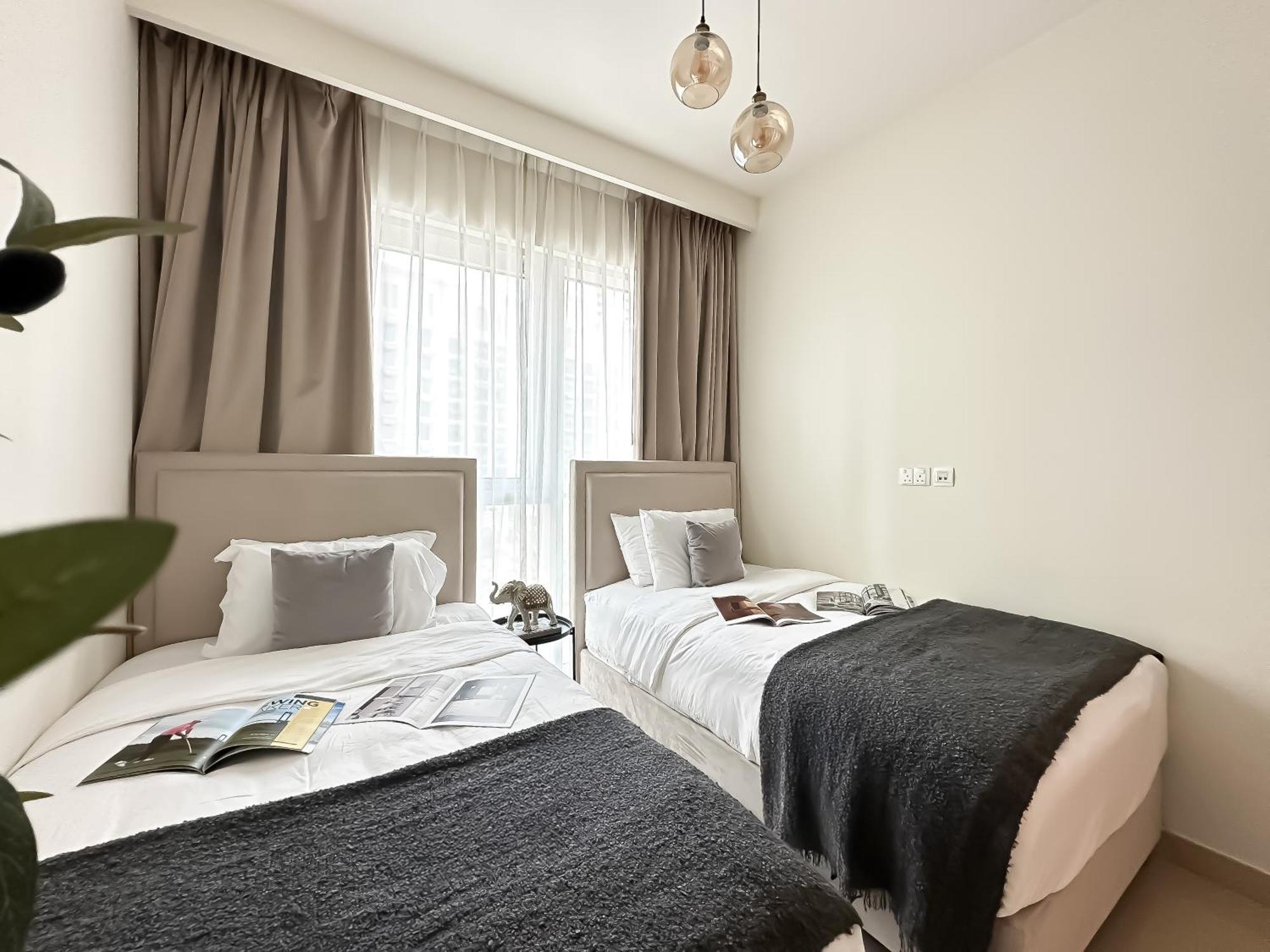 Appartement Trophy Lux 2br Creek Harbour With Iconic Burj Khalifa Views
