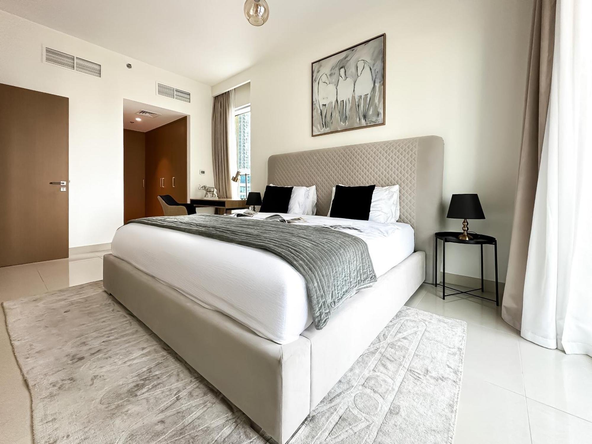 Trophy Lux 2br Creek Harbour With Iconic Burj Khalifa Views Dubaï