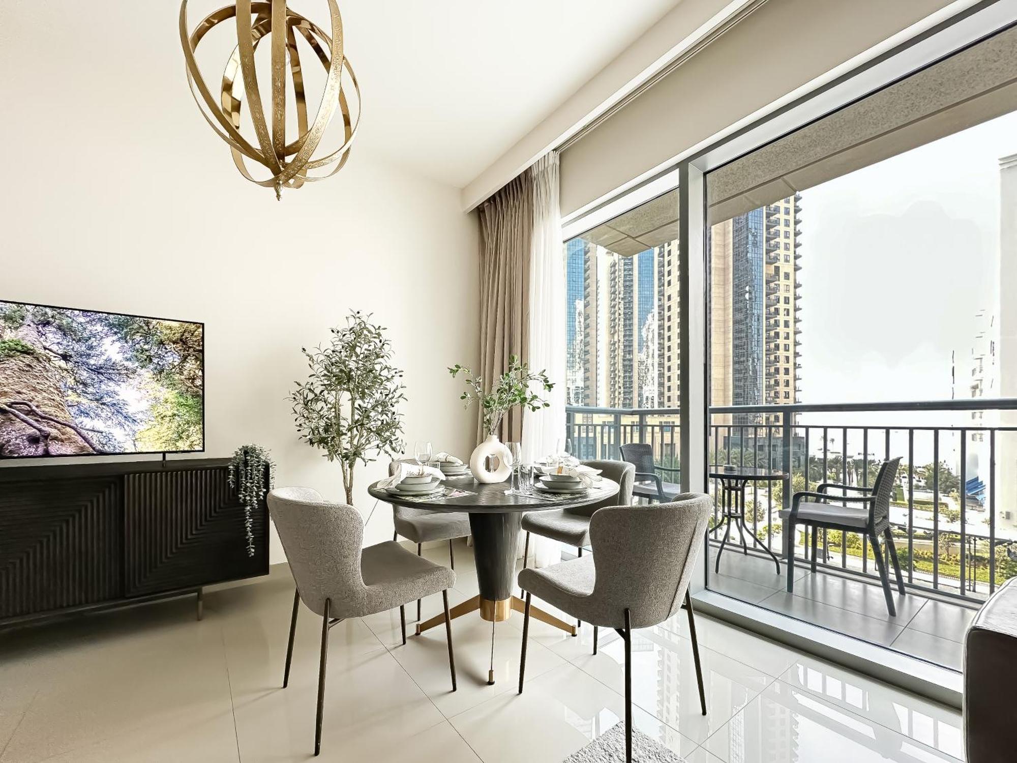 Trophy Lux 2br Creek Harbour With Iconic Burj Khalifa Views Appartement