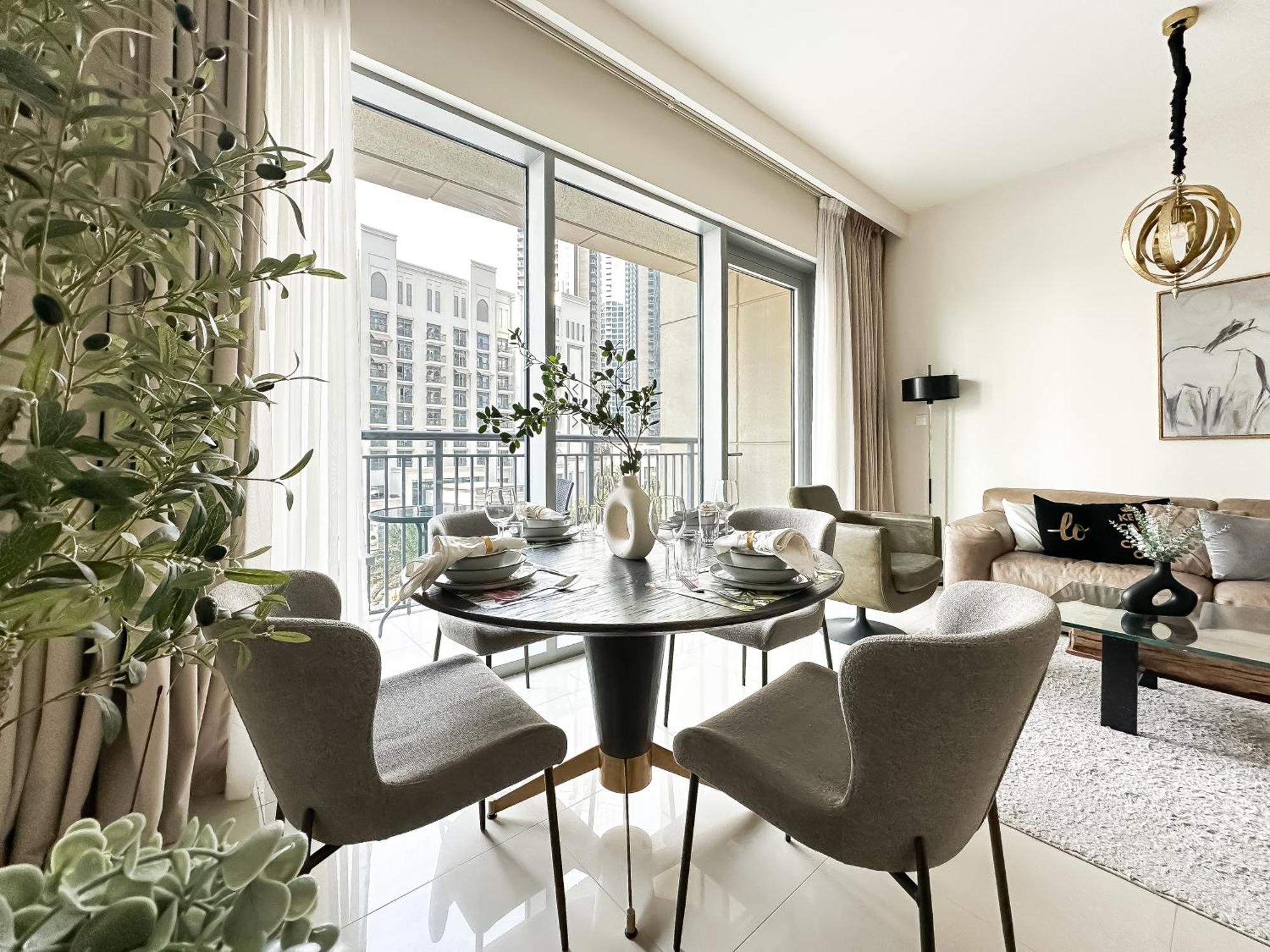 Trophy Lux 2br Creek Harbour With Iconic Burj Khalifa Views Appartement *