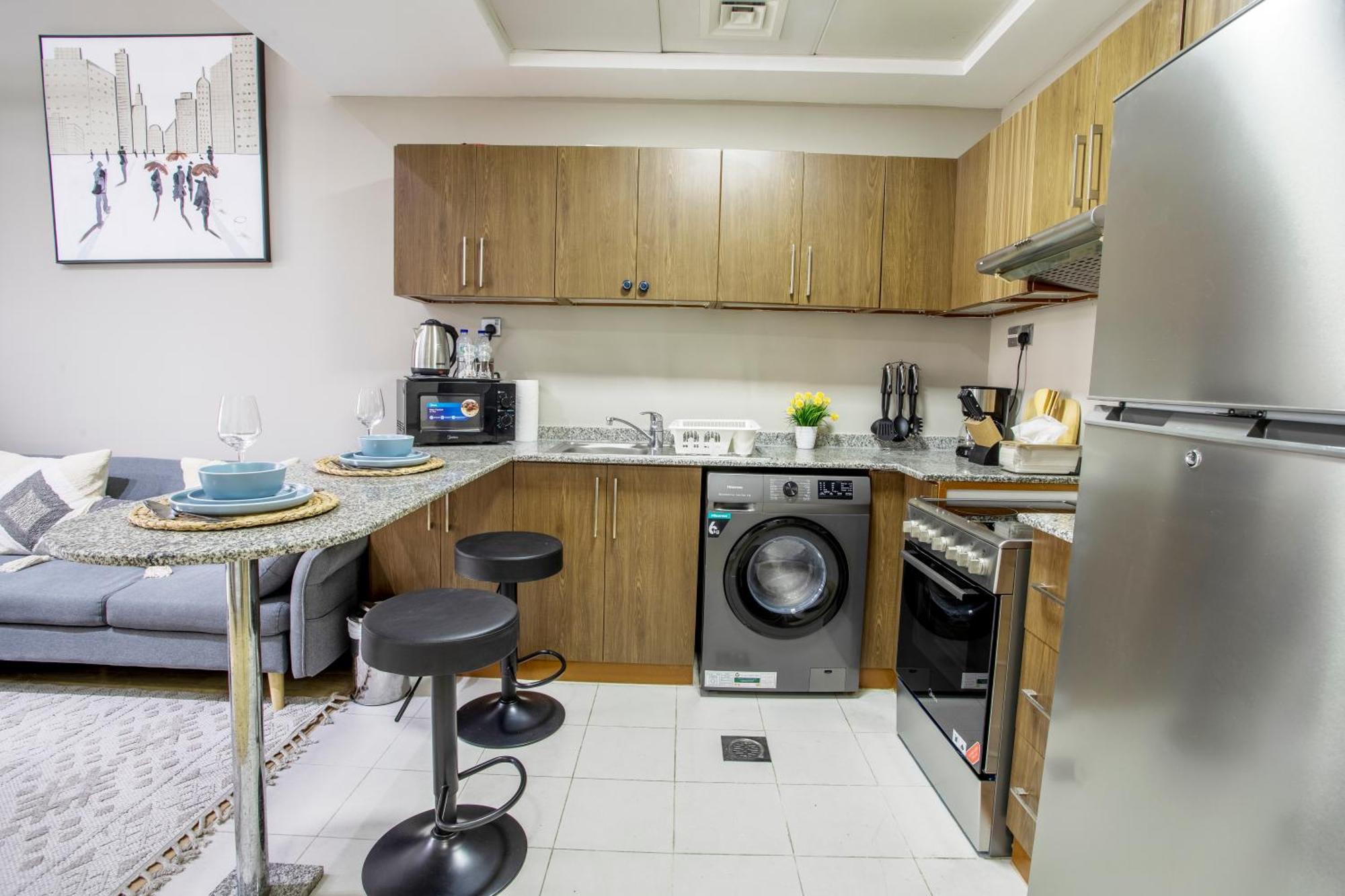 Upscale In Binghatti Apartments, Dso Apartamento *
