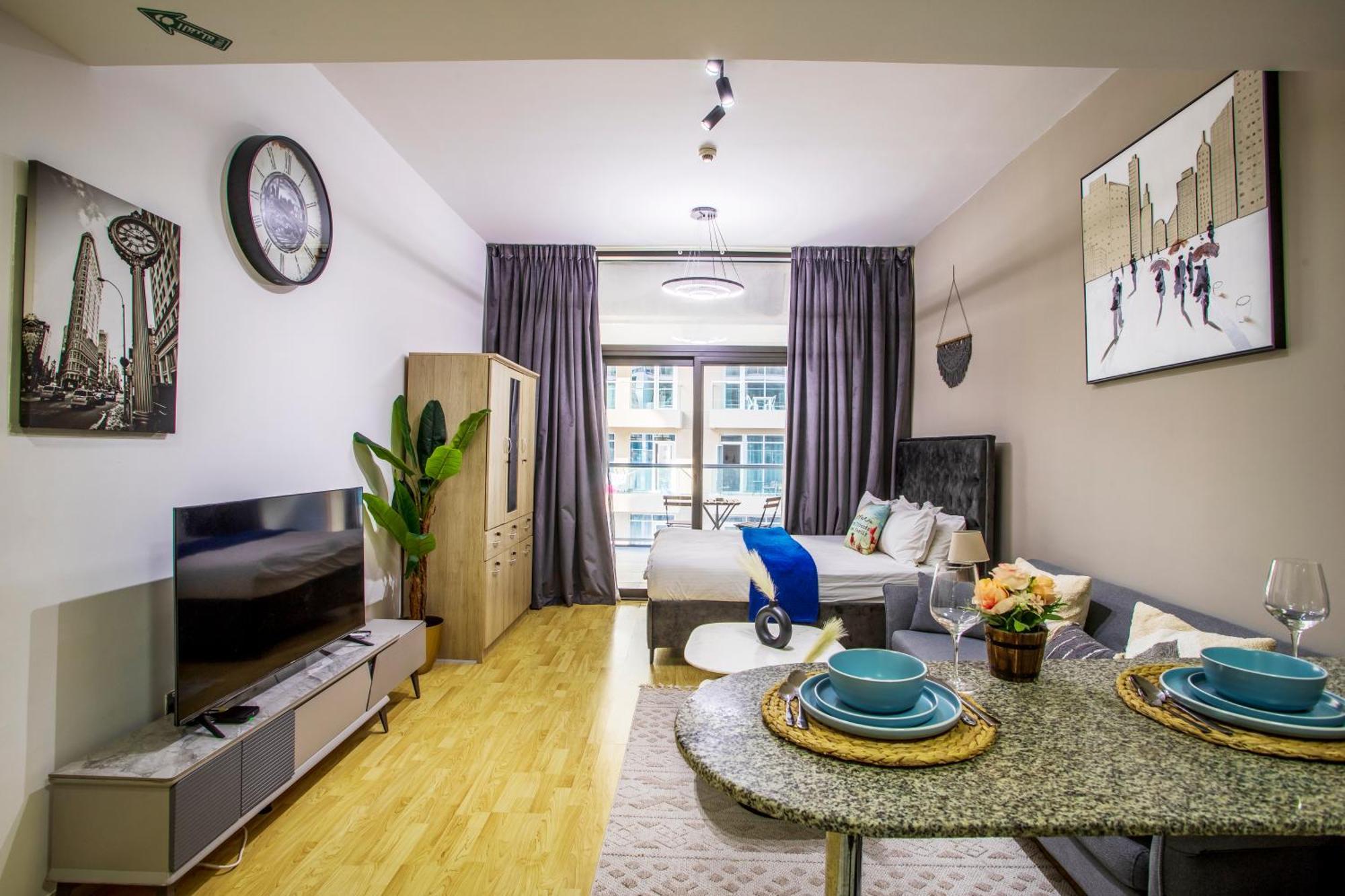 Upscale In Binghatti Apartments, Dso Apartamento *