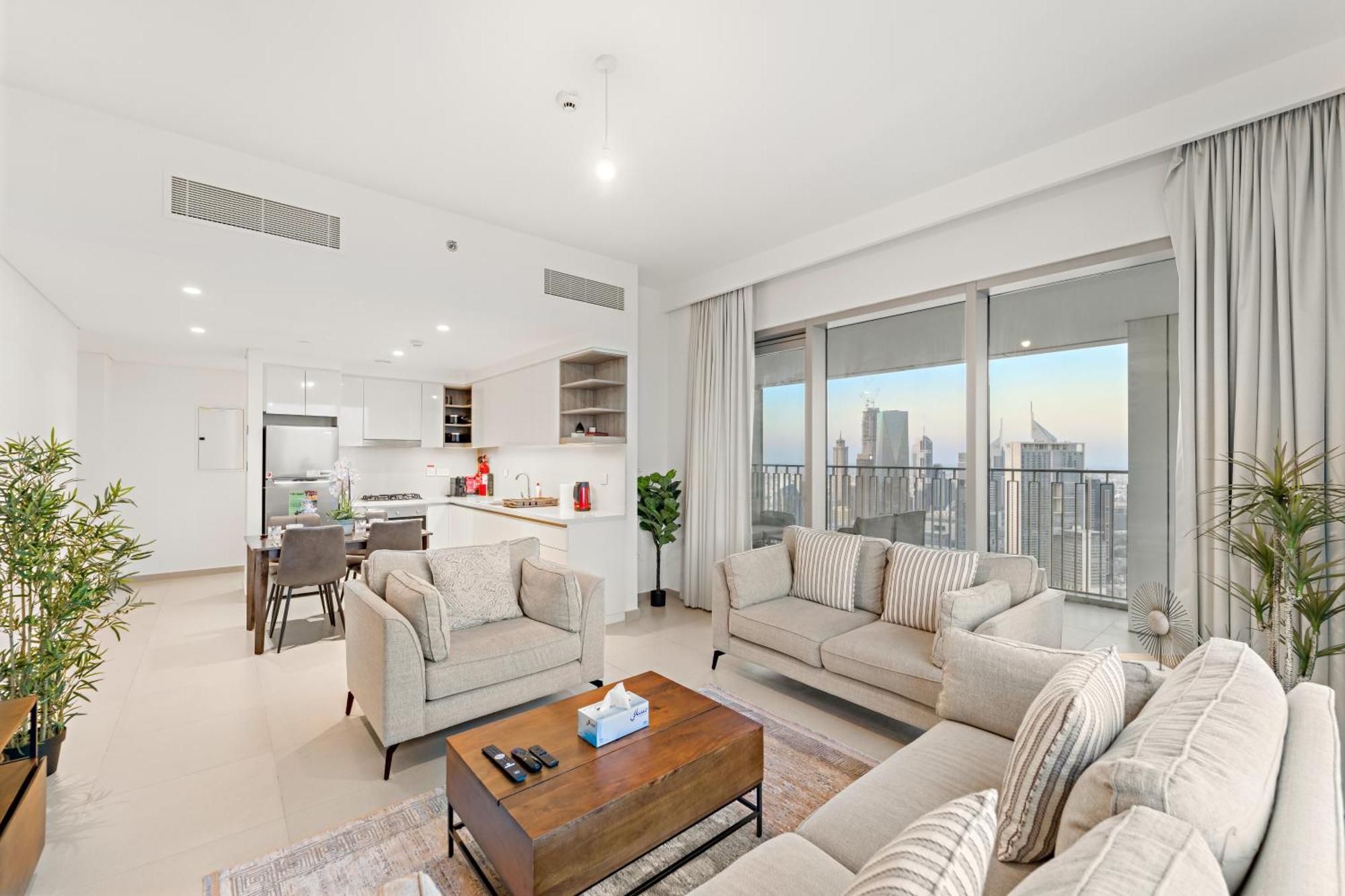 Appartement Elegant 2br In Downtown L Walk To Mall Dubaï