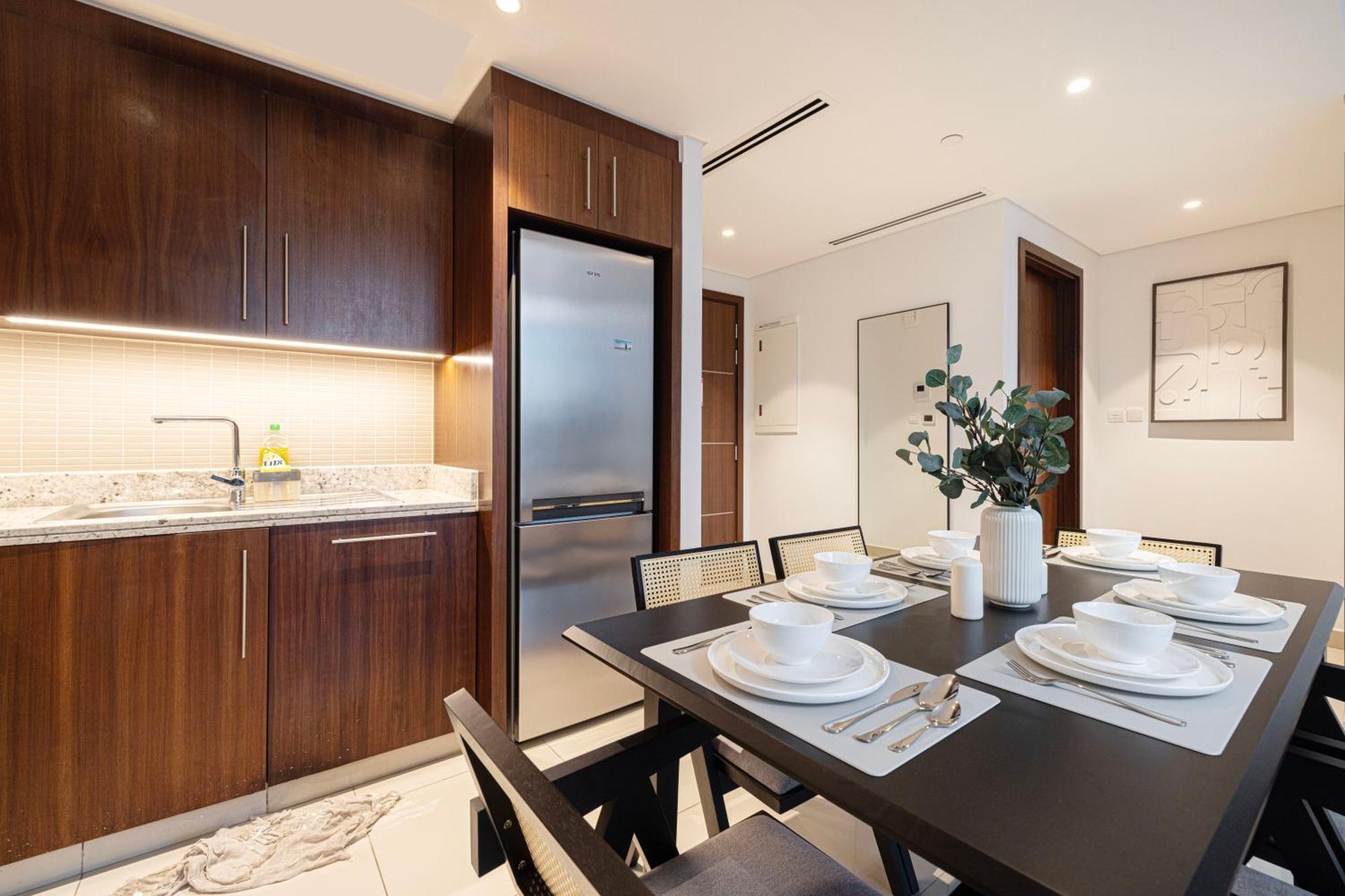 Appartement Luxe 1br With Full Burj Views And Mall Access Dubaï