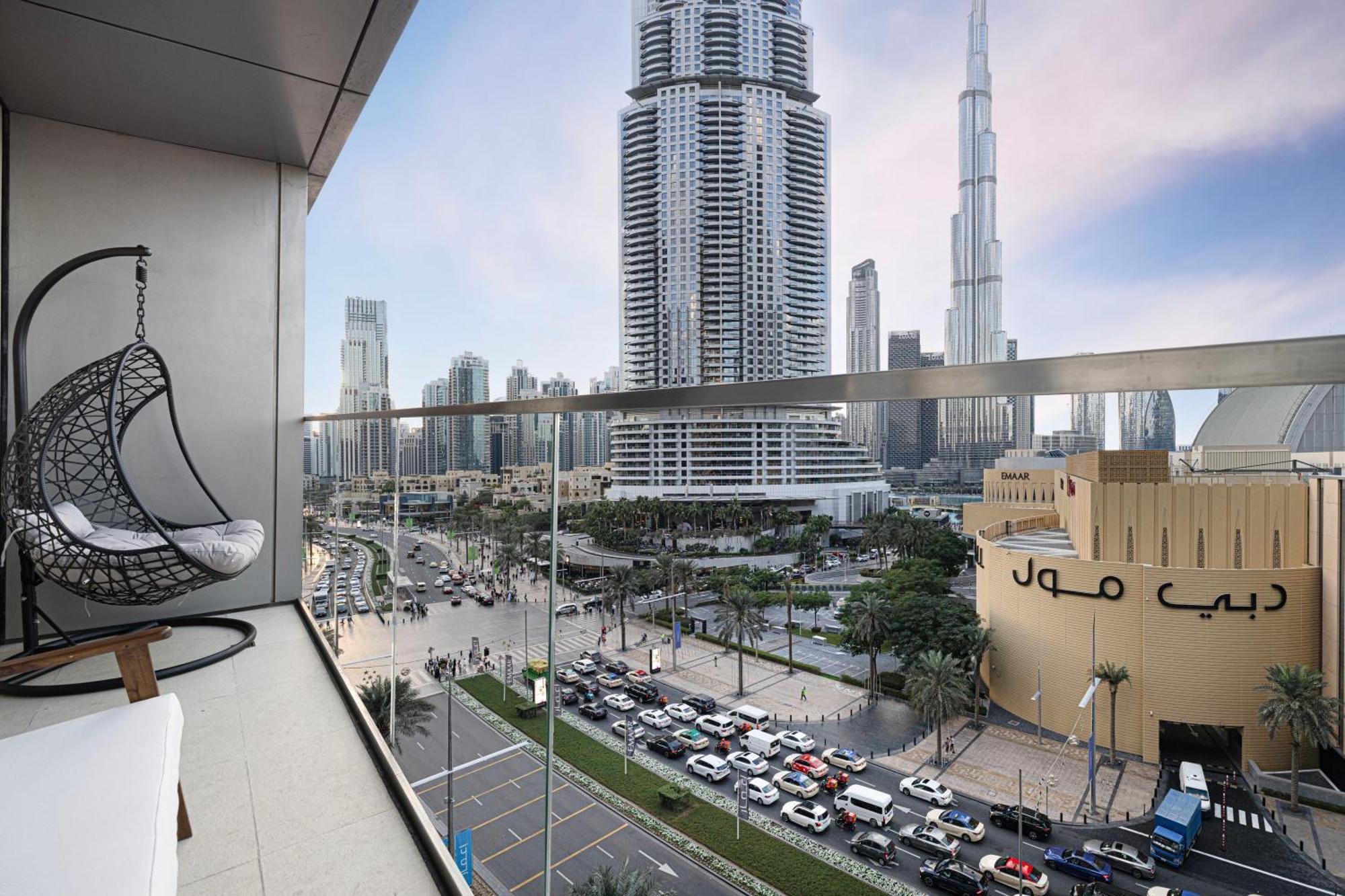 Appartement Luxe 1br With Full Burj Views And Mall Access