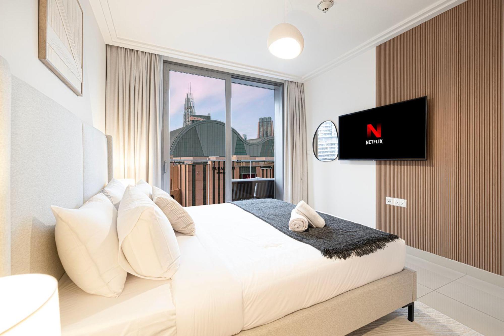 Appartement Luxe 1br With Full Burj Views And Mall Access