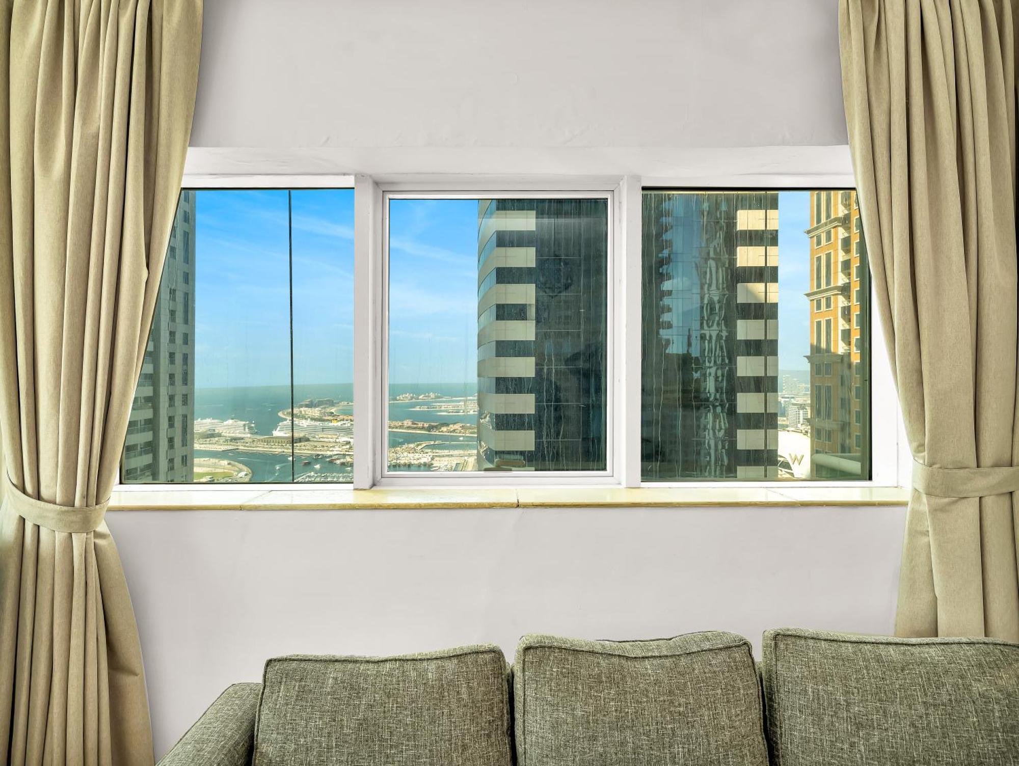 Appartement Spacious 3br High Floor Palm View In Marina *