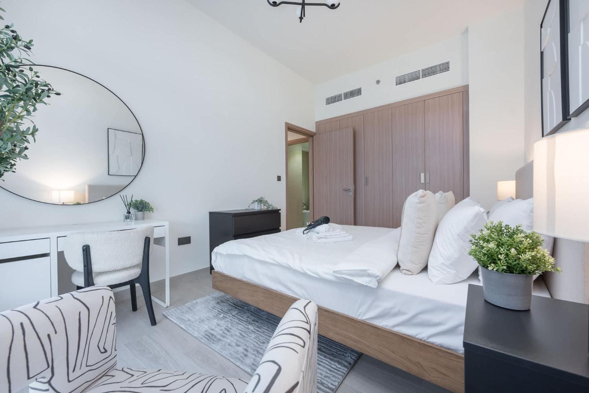 Bright And Elegant 3-bedroom Escape Perfect For Families In Meydan Dubaï