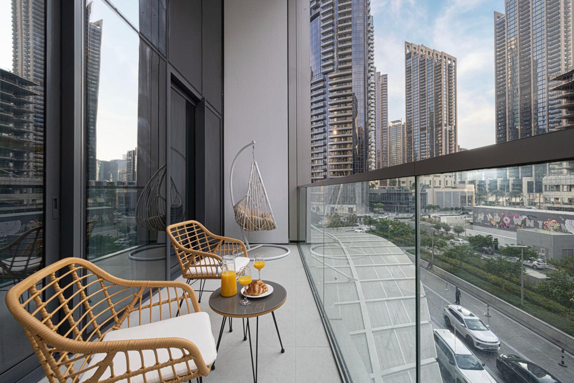 Appartement Emaar Grande - Elegant 1 Bedroom - Infinity Pool - 1min To Mall And Burj Khalifa *