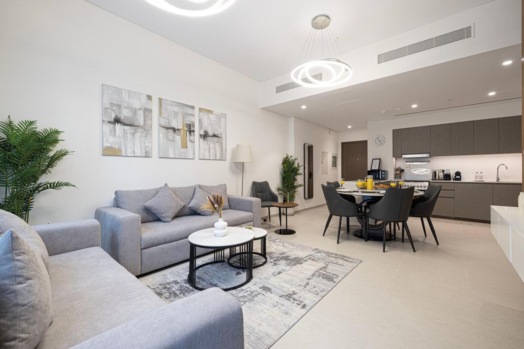 Appartement Emaar Grande - Elegant 1 Bedroom - Infinity Pool - 1min To Mall And Burj Khalifa Dubaï