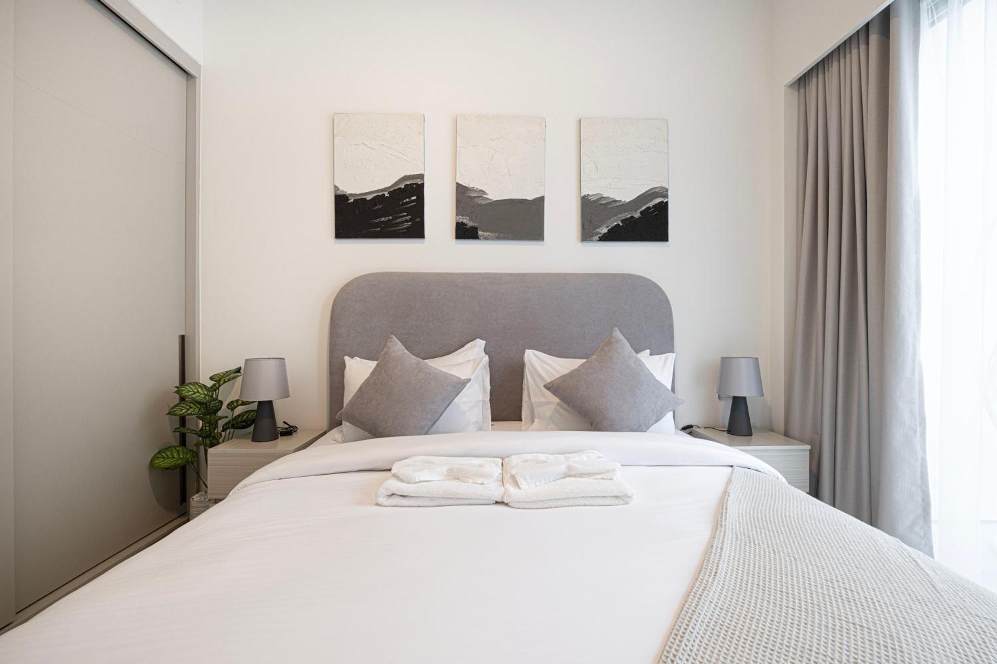Apartamento Emaar Grande - Elegant 1 Bedroom - Infinity Pool - 1min To Mall And Burj Khalifa