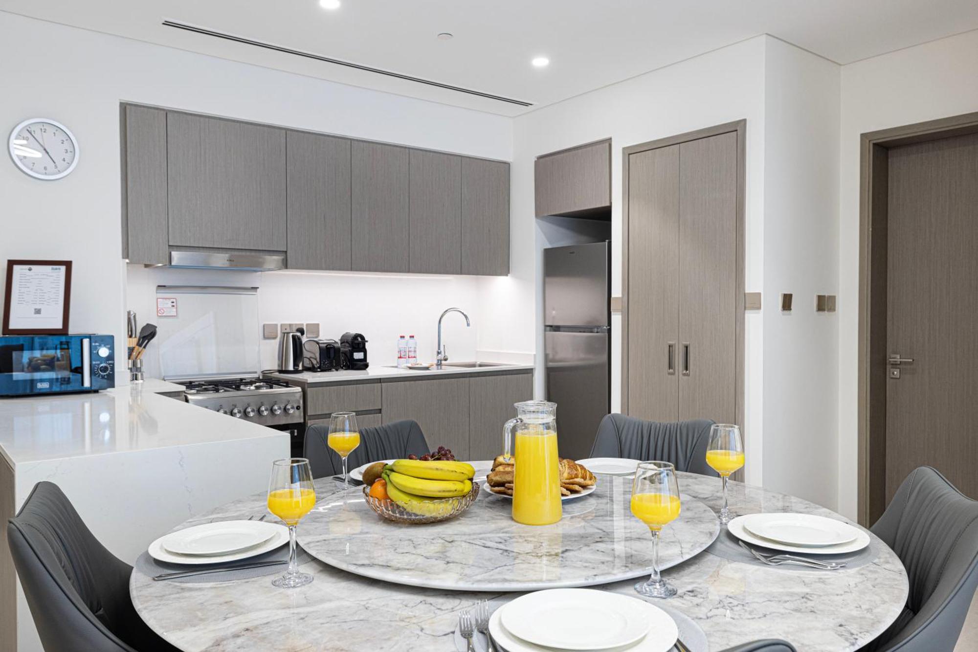 Appartement Emaar Grande - Elegant 1 Bedroom - Infinity Pool - 1min To Mall And Burj Khalifa Dubaï