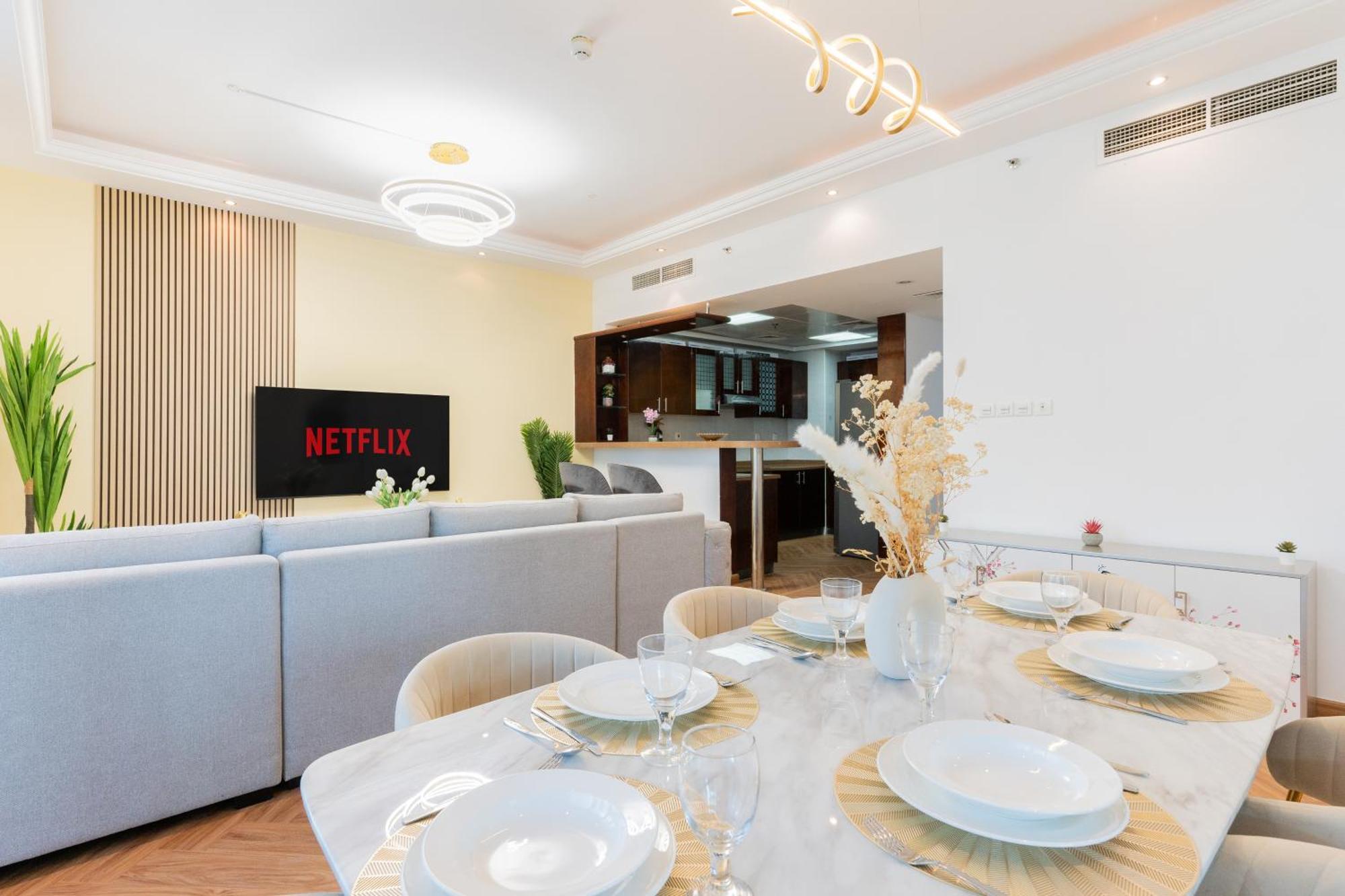 Luxury 3br With Stunning Full Marina View In Appartement Dubaï