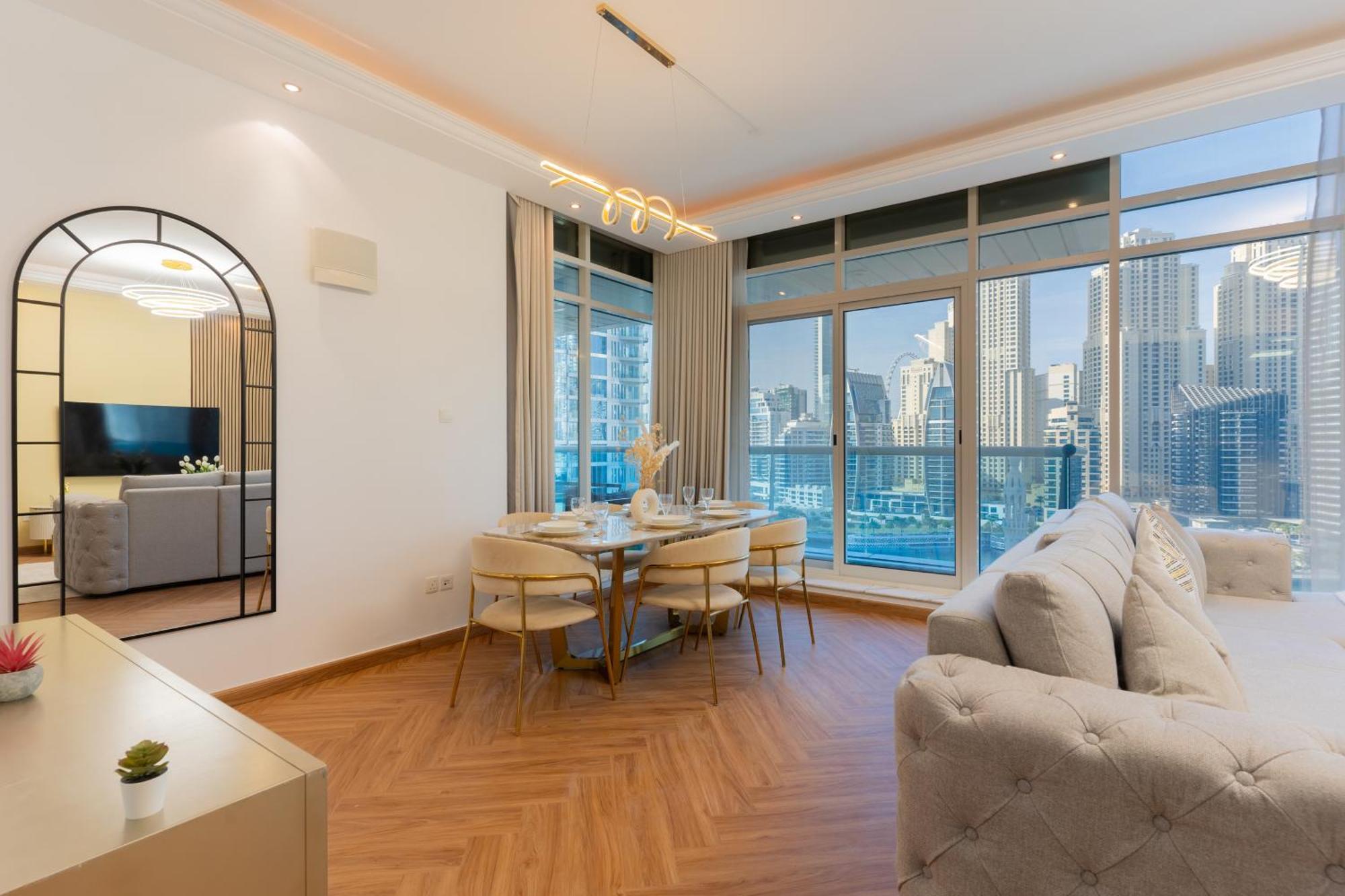 Luxury 3br With Stunning Full Marina View In Appartement