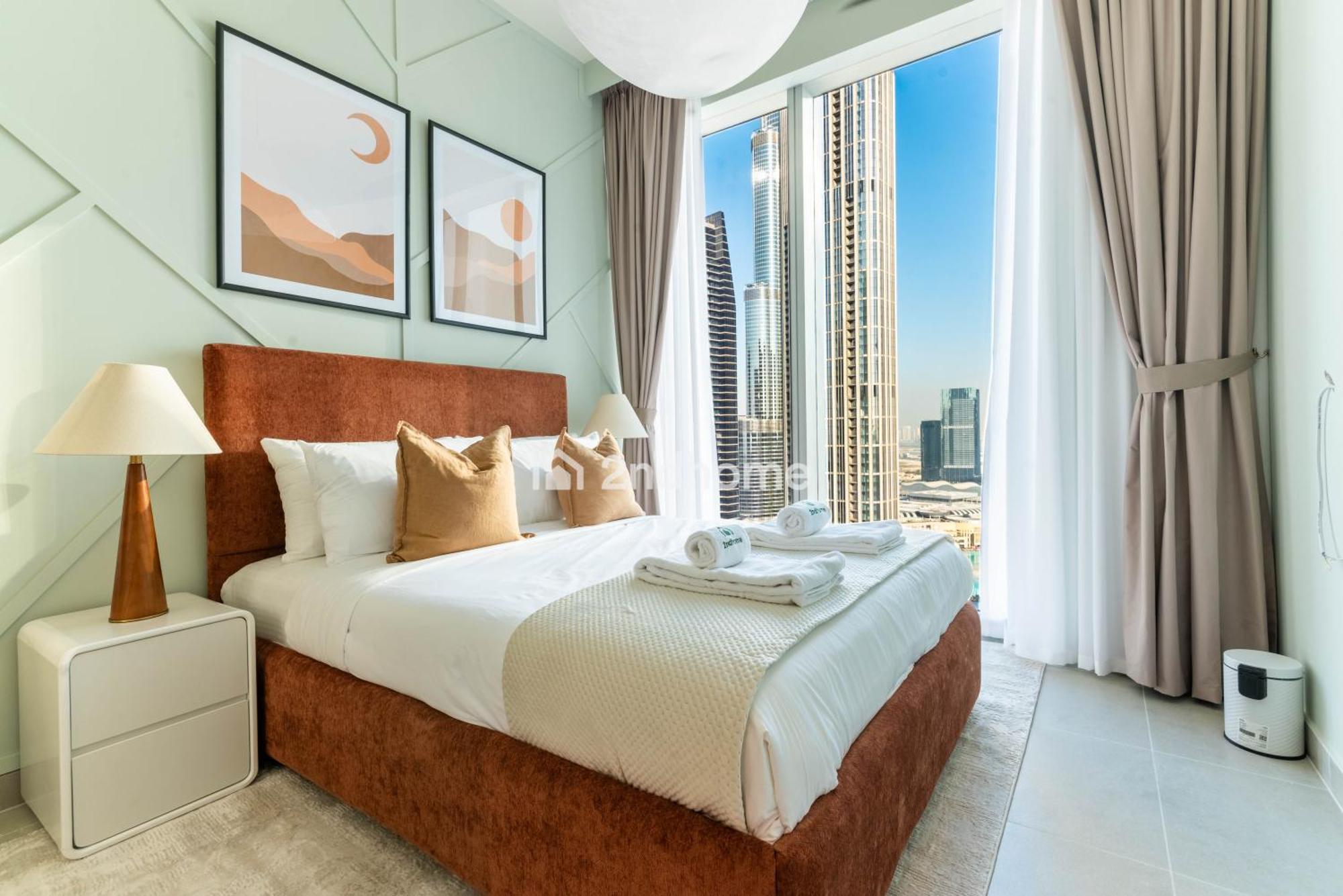 Unit Overlooking Burj Khalifa And Fountain View Apartment Dubai