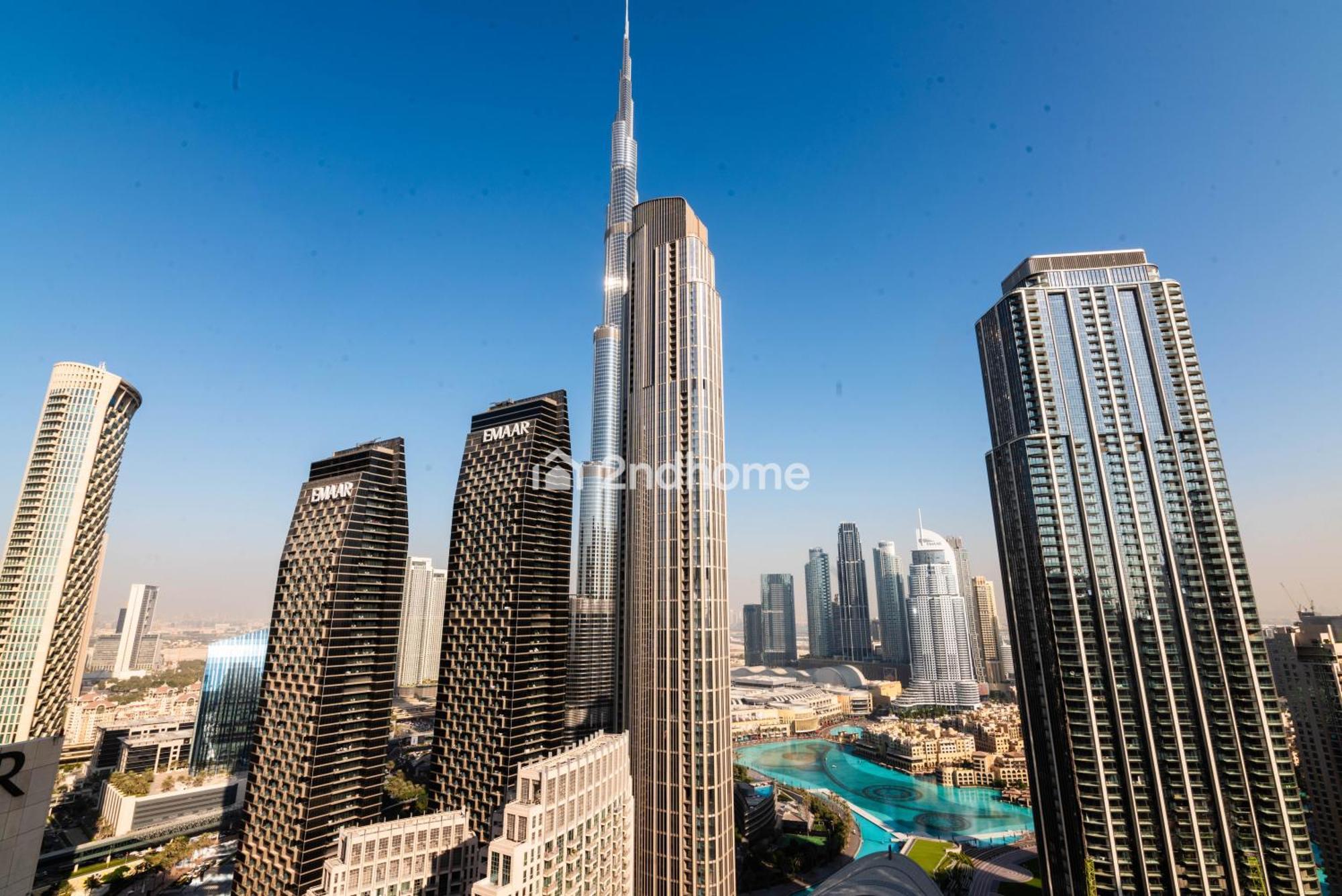 Unit Overlooking Burj Khalifa And Fountain View *