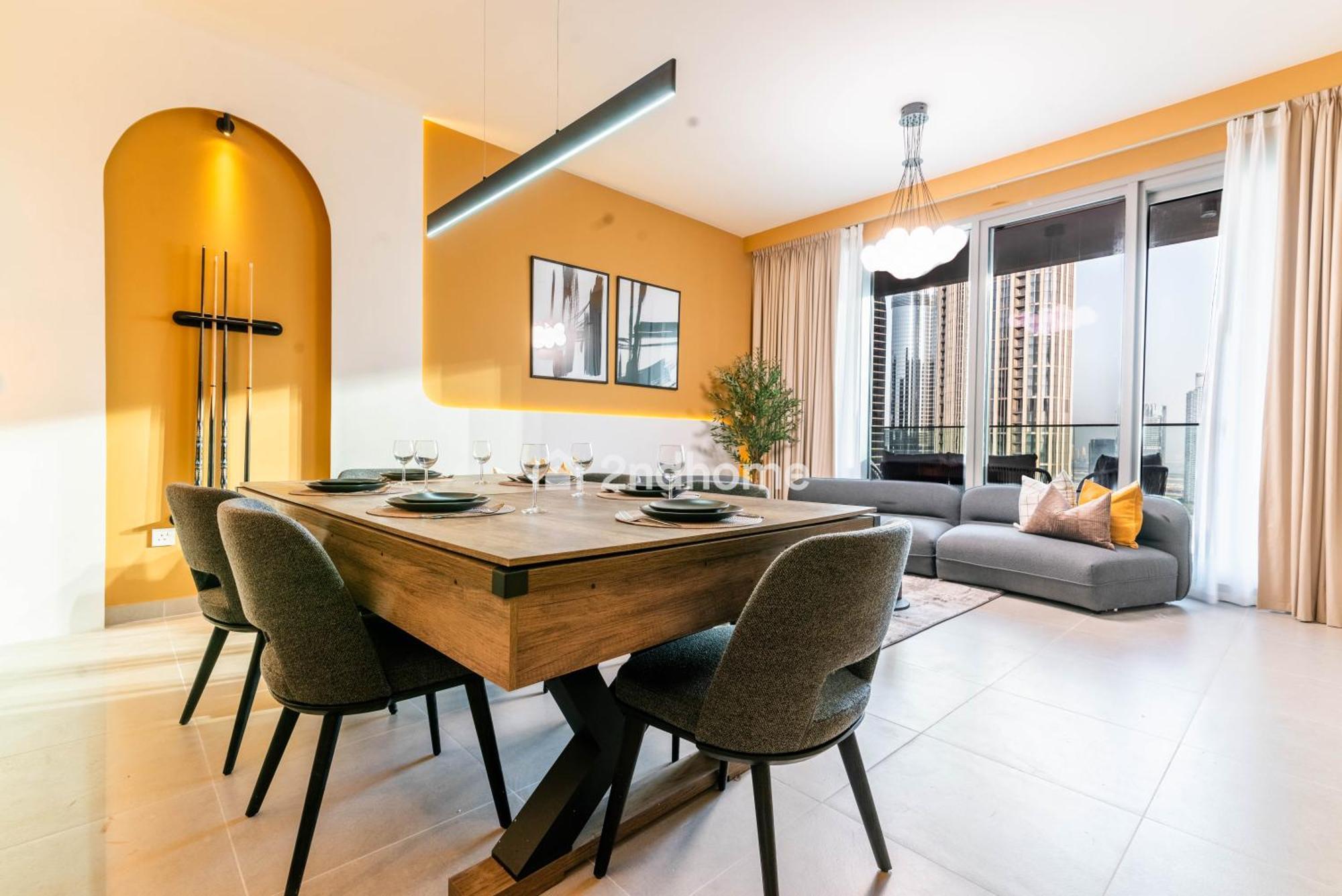 Unit Overlooking Burj Khalifa And Fountain View Apartment *