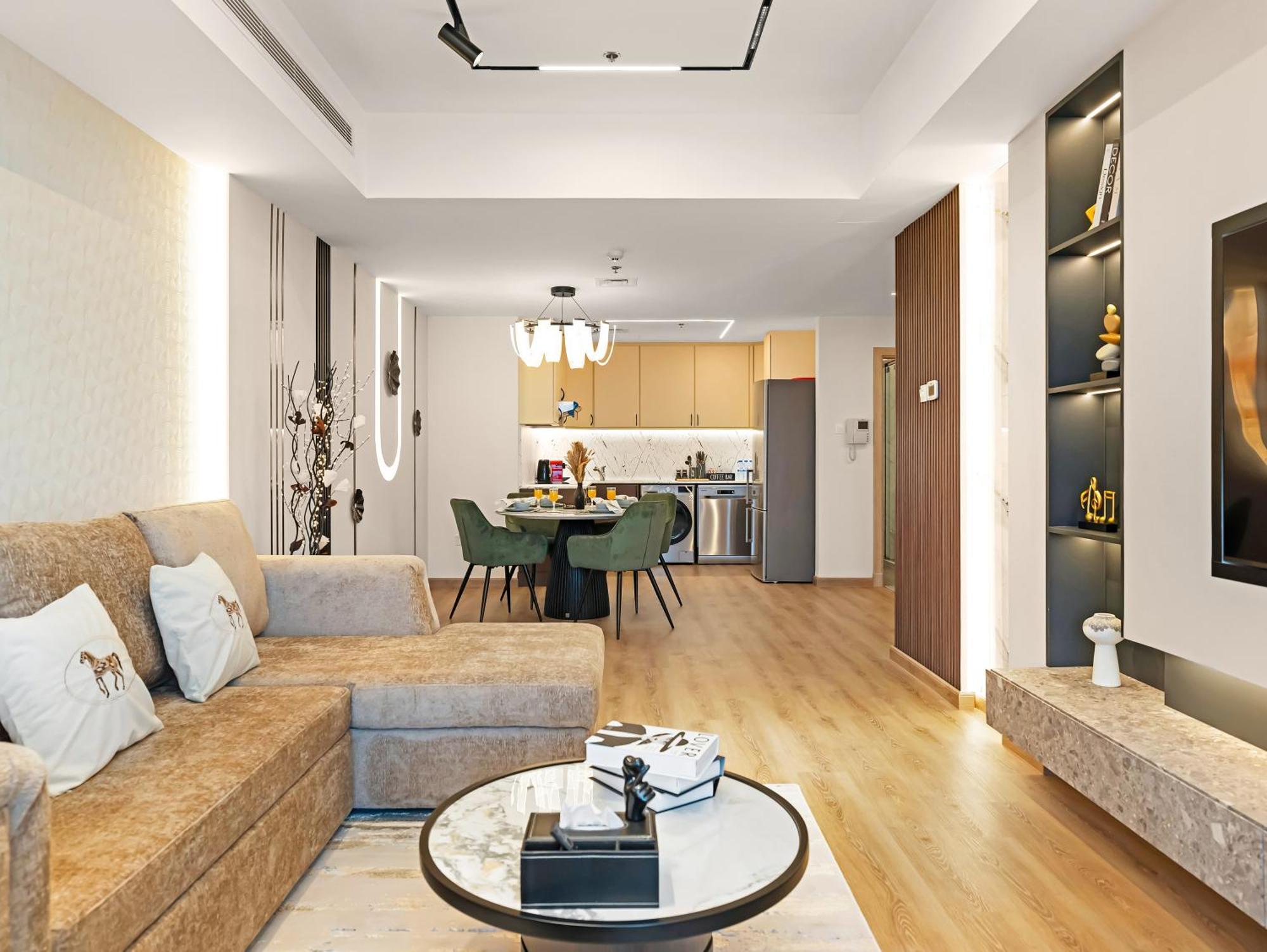 Lux New 2 Bhk - Full Sea View - Marina - 5 Min To - 100 Metres To Tram Apartemen Dubai