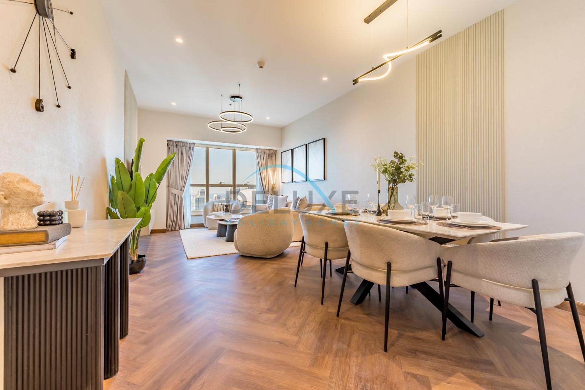 Serene 2br With Iconic Palm Jumeirah Views, Marina By Deluxe Homes * Dubaï