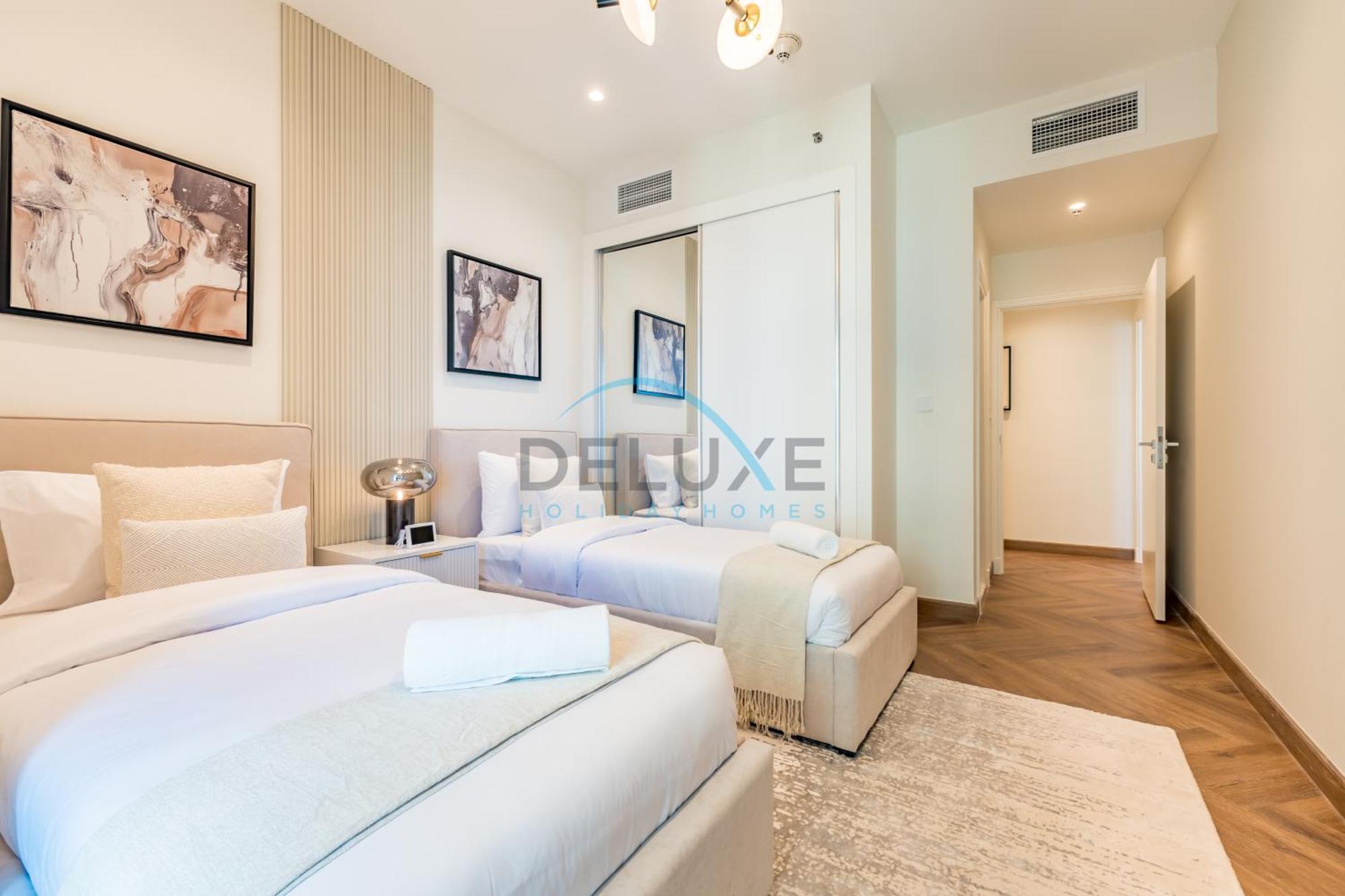 Serene 2br With Iconic Palm Jumeirah Views, Marina By Deluxe Homes Appartement Dubaï