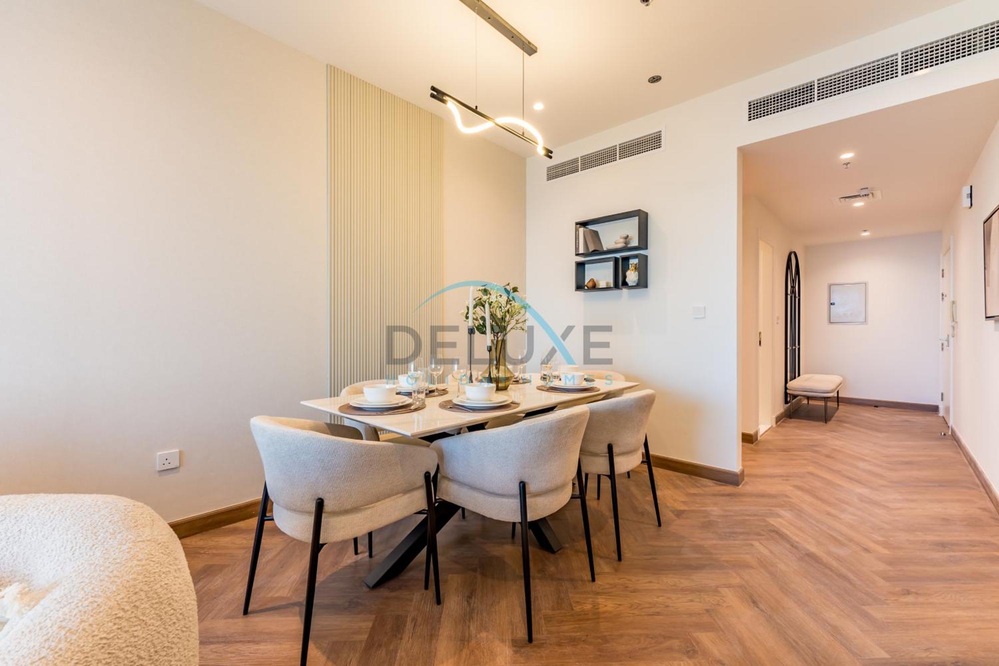 Serene 2br With Iconic Palm Jumeirah Views, Marina By Deluxe Homes Appartement *