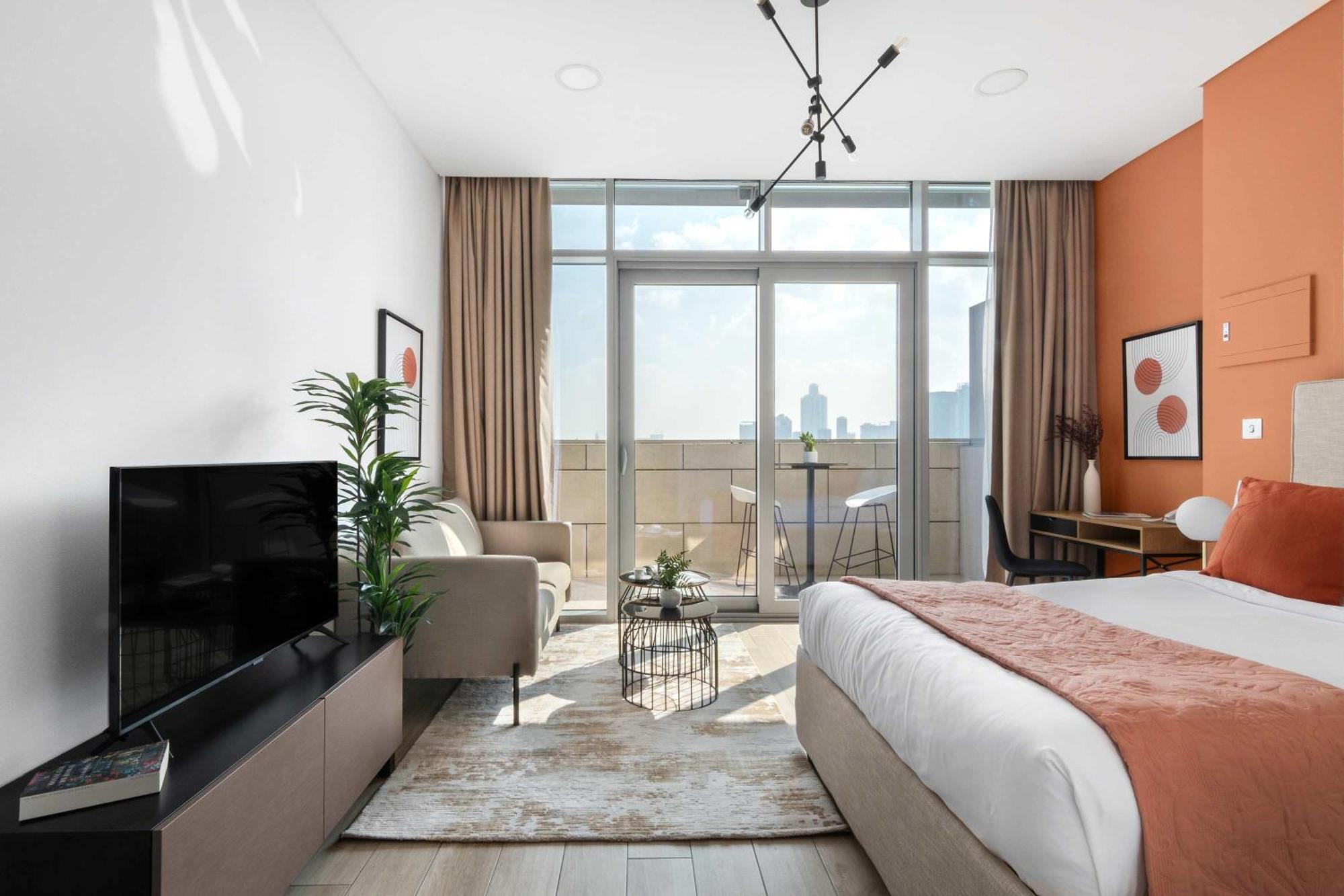 Appartement Silkhaus Modern With Burj Khalifa View In Difc Dubaï