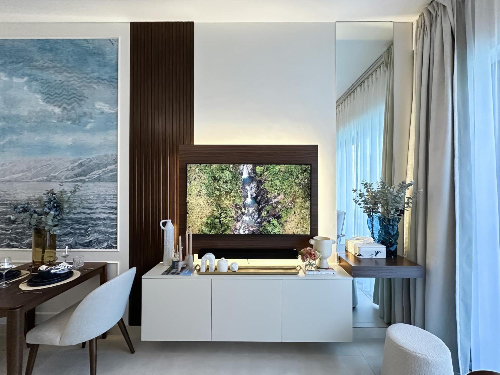 Trophy - Santorini Burjkhalifa & Canal Views Sofa Bed Apartamento *