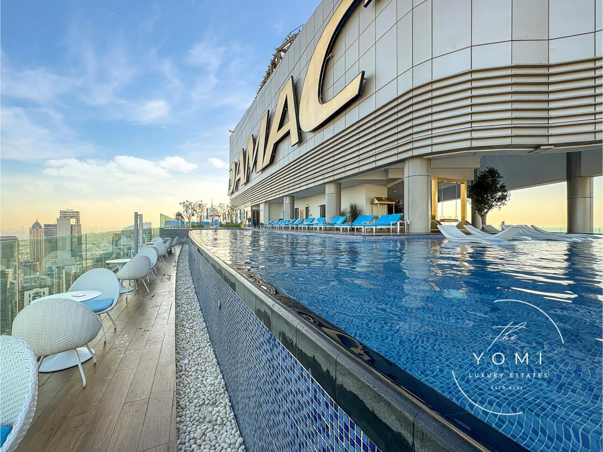 Apartamento Panoramic Burj Khalifa And Sea View, Infinity Pool, Luxury 2br